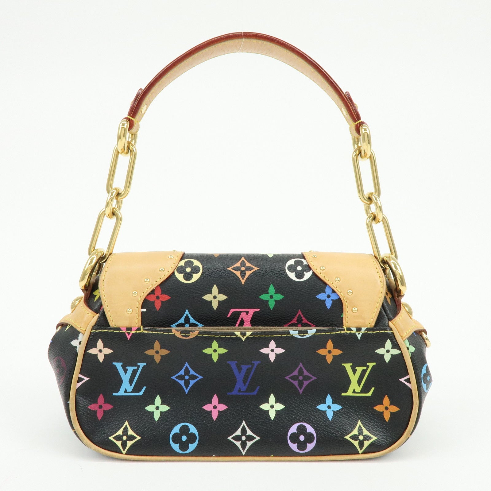 Louis Vuitton Monogram Multi Color Marilyn Hand Bag Shoulder Bag M40128