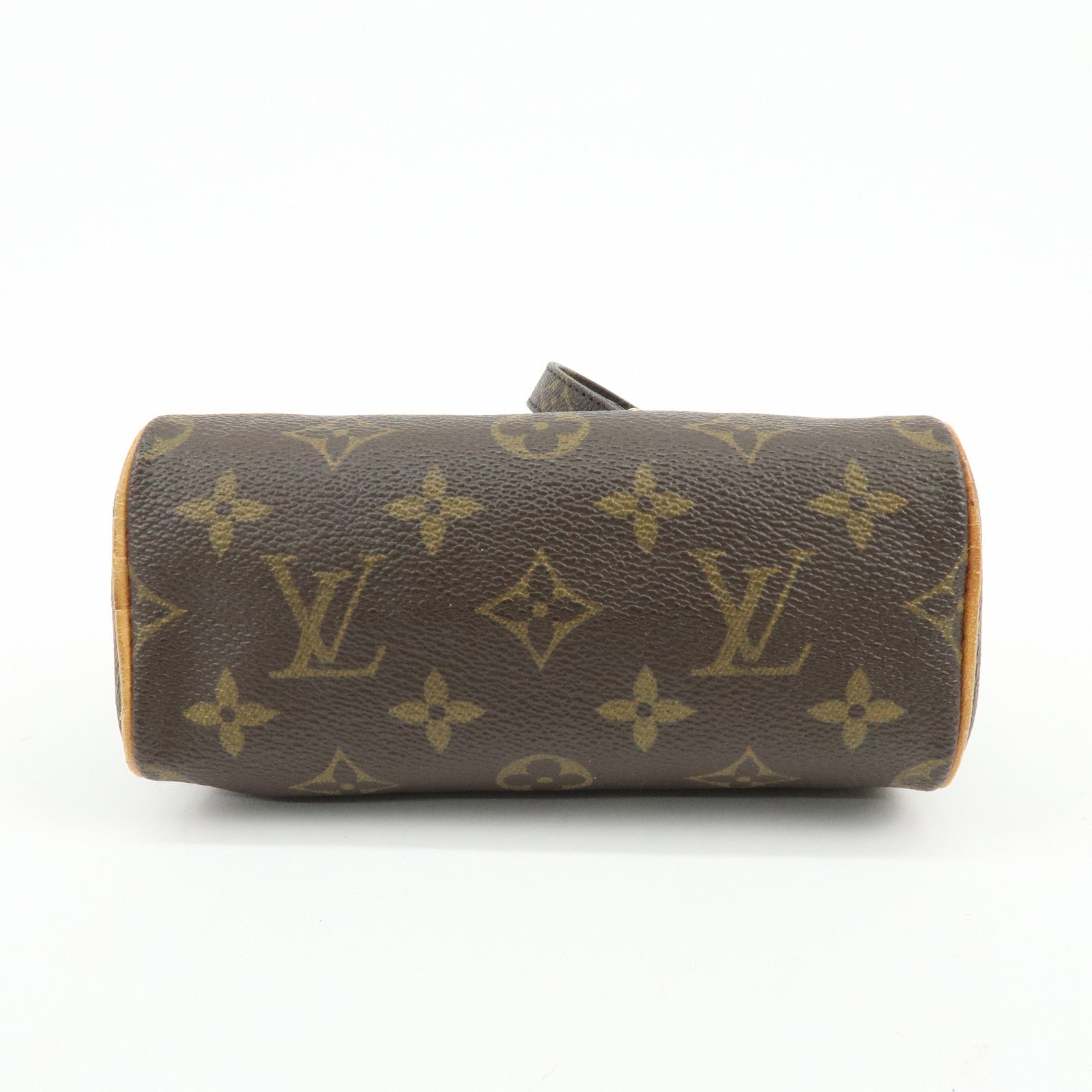 Louis Vuitton Monogram Canvas Mini Speedy Hand Bag & Strap M41534