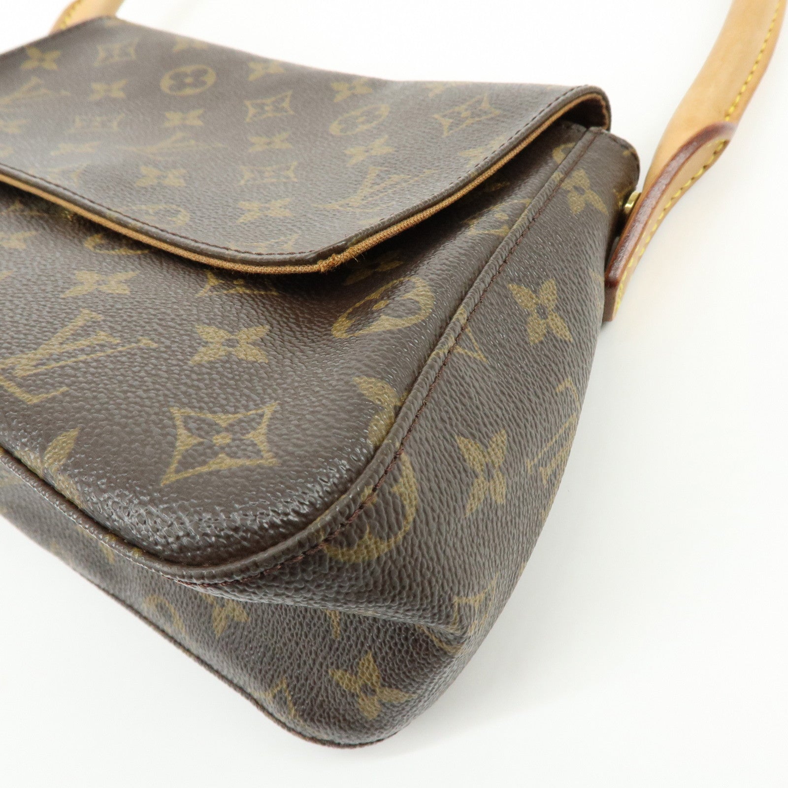 Louis Vuitton Monogram Mini Looping Shoulder Bag Brown M51147