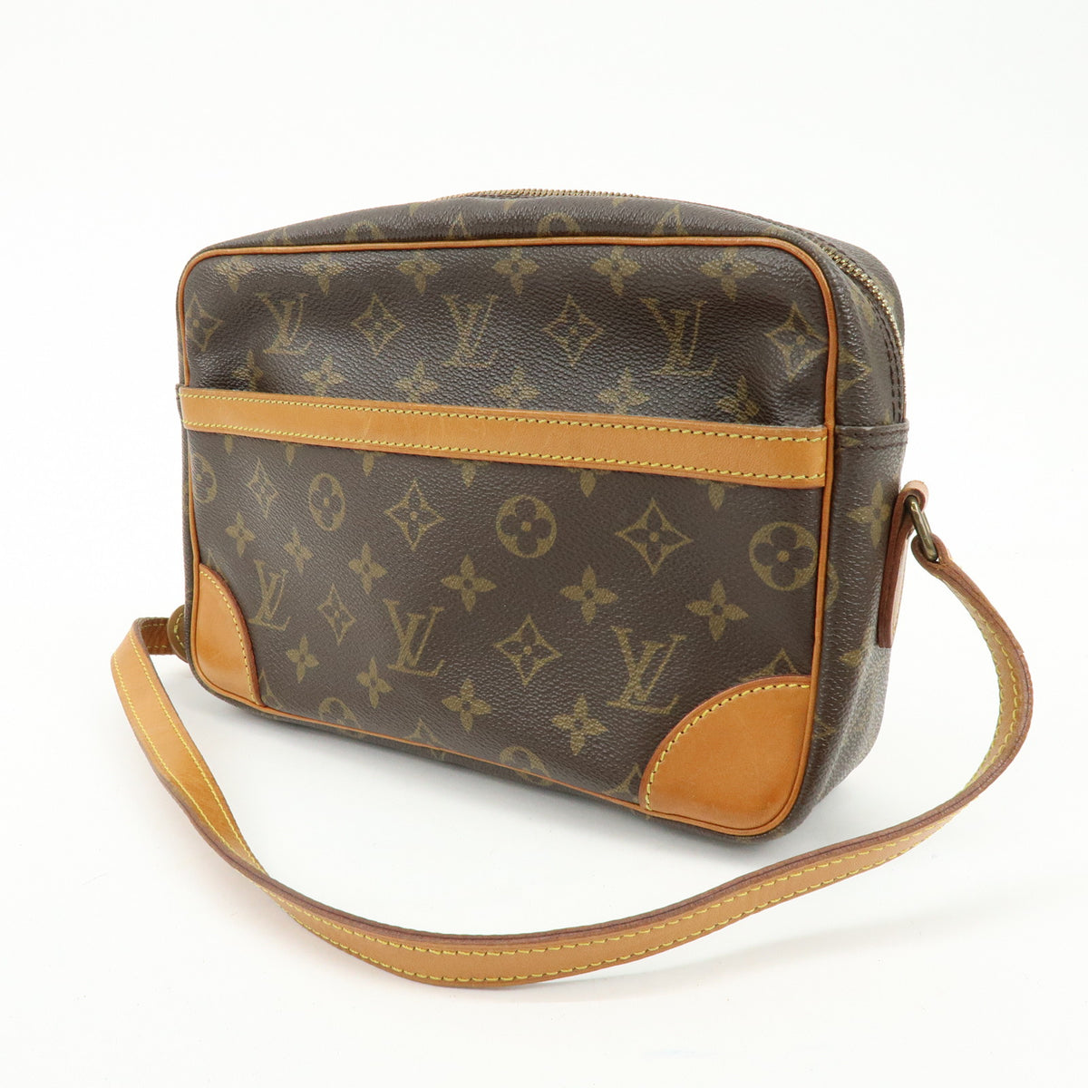 Louis Vuitton Monogram Trocadero 27 Shoulder Crossbody Bag Brown M51274