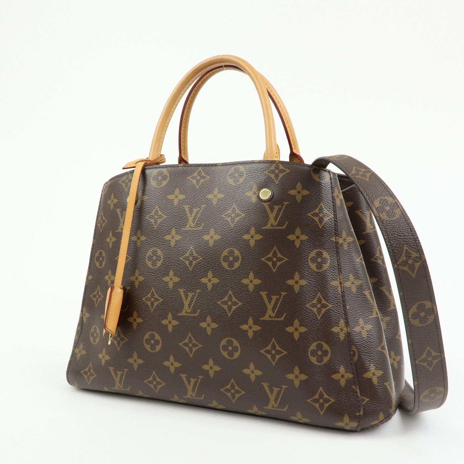 Louis Vuitton Monogram Montaigne MM 2Way Bag Hand Bag M41056