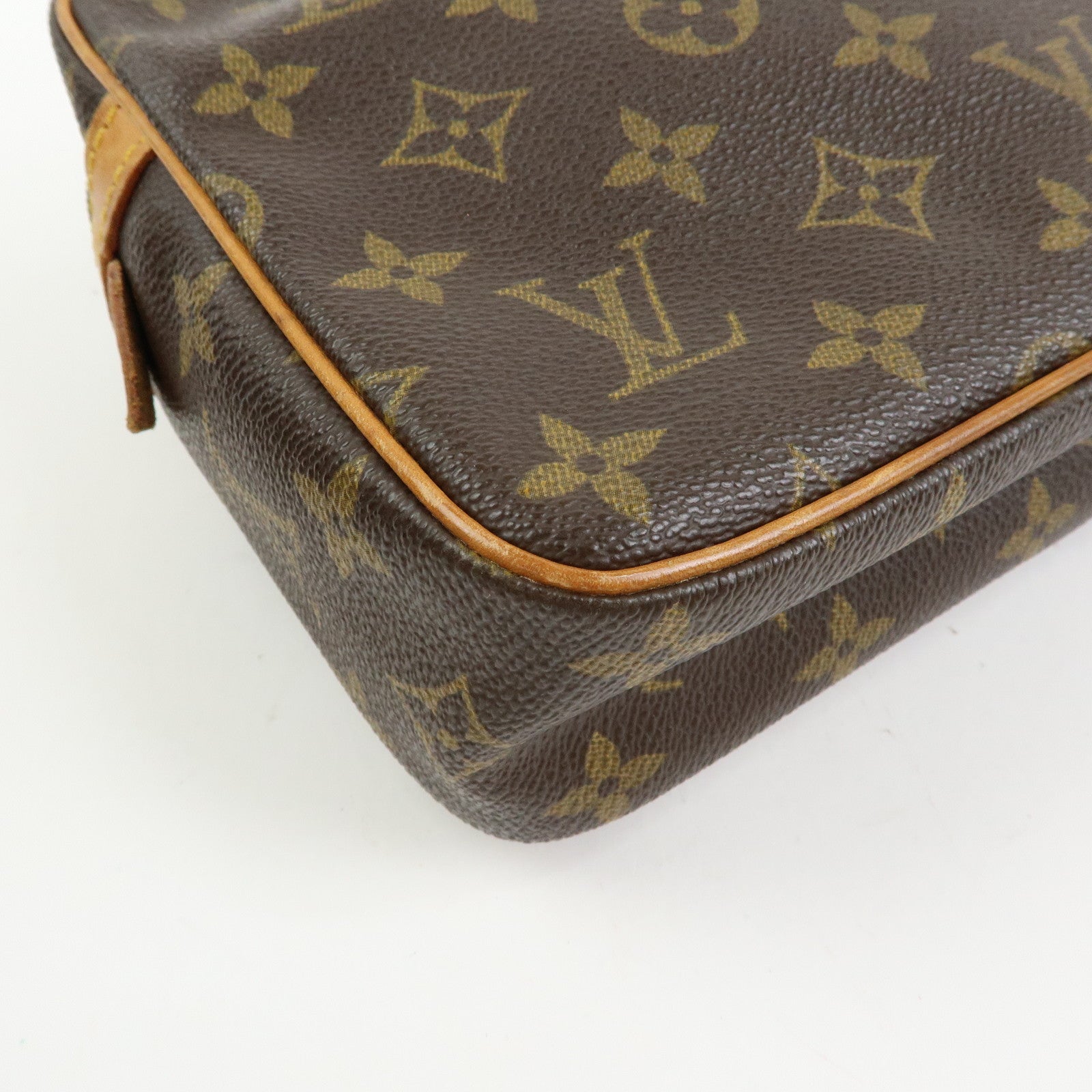 Louis Vuitton Monogram Compiegne 23 Pouch Clutch Bag Brown M51845