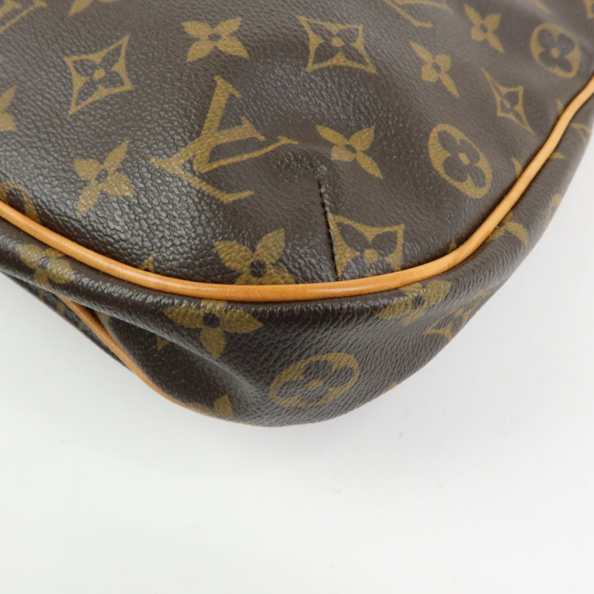 Louis Vuitton Monogram Odeon PM Shoulder Bag Brown M56390