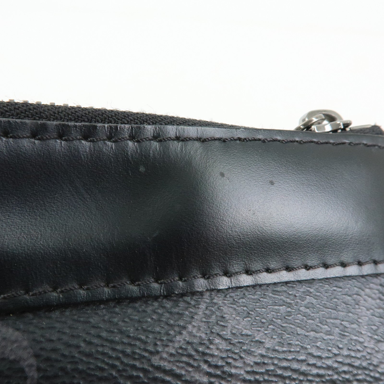 Louis Vuitton Monogram Eclipse Pochette Discovery Clutch Bag M62291