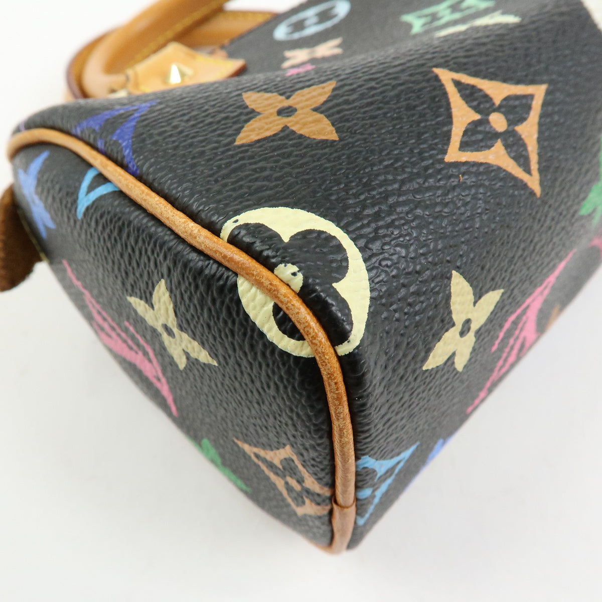 Louis Vuitton Monogram Multicolor Mini Speedy Mini Bag Noir M92644