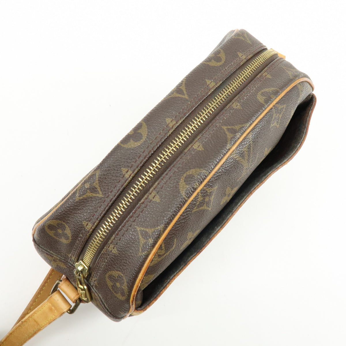Louis Vuitton Monogram Blois Crossbody Shoulder Bag Brown M51221