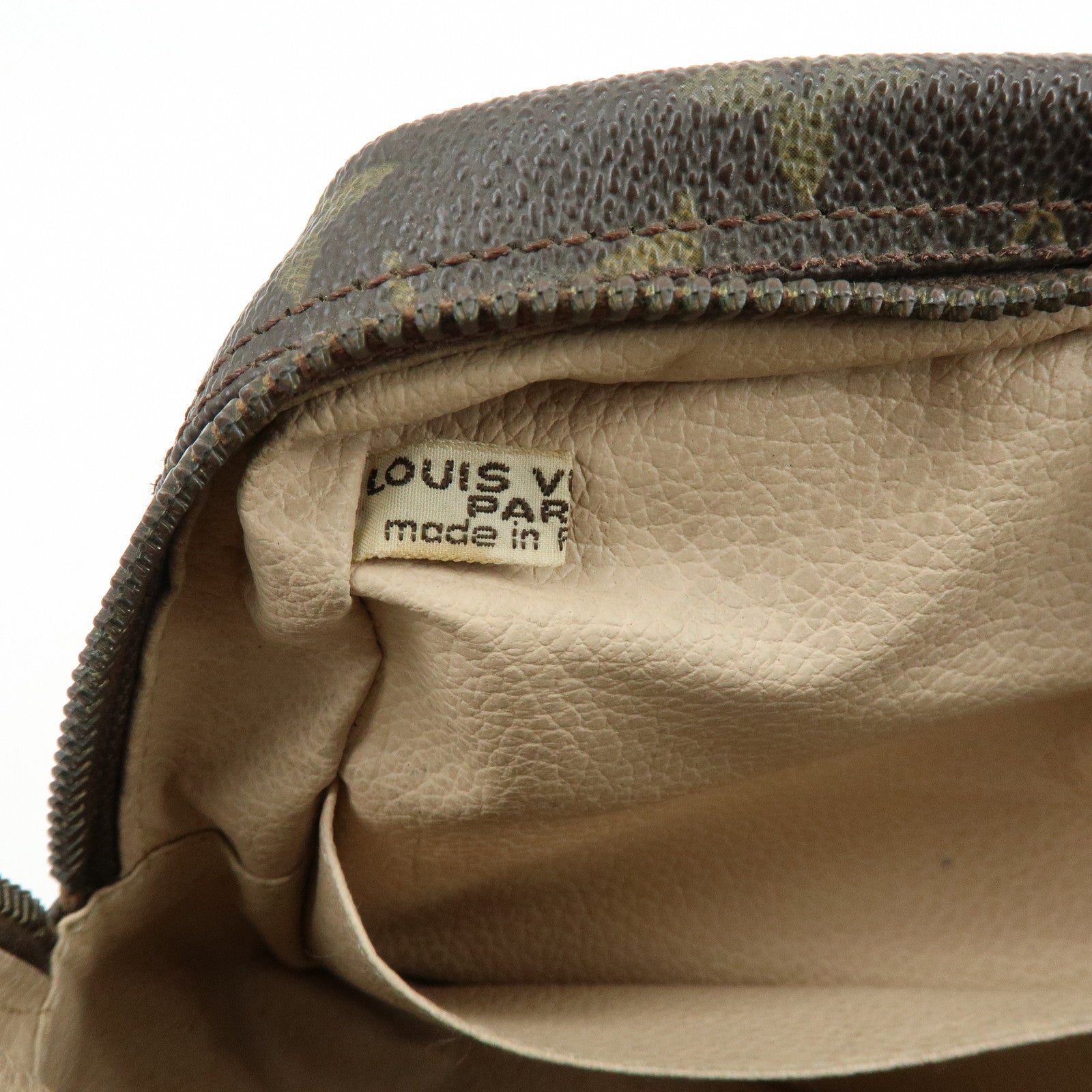 Louis Vuitton Monogram Trousse Toilette 28 Pouch Brown M47522