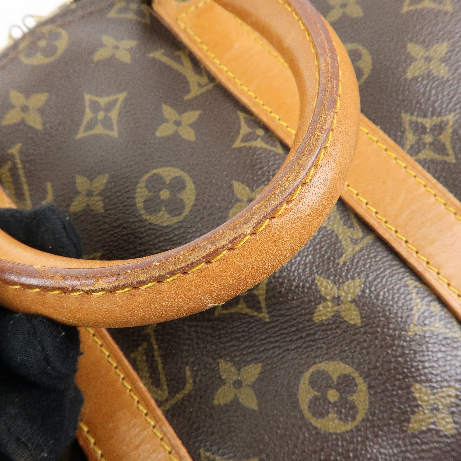 Louis Vuitton Monogram Keep All Bandouliere 45 Boston Bag M41418