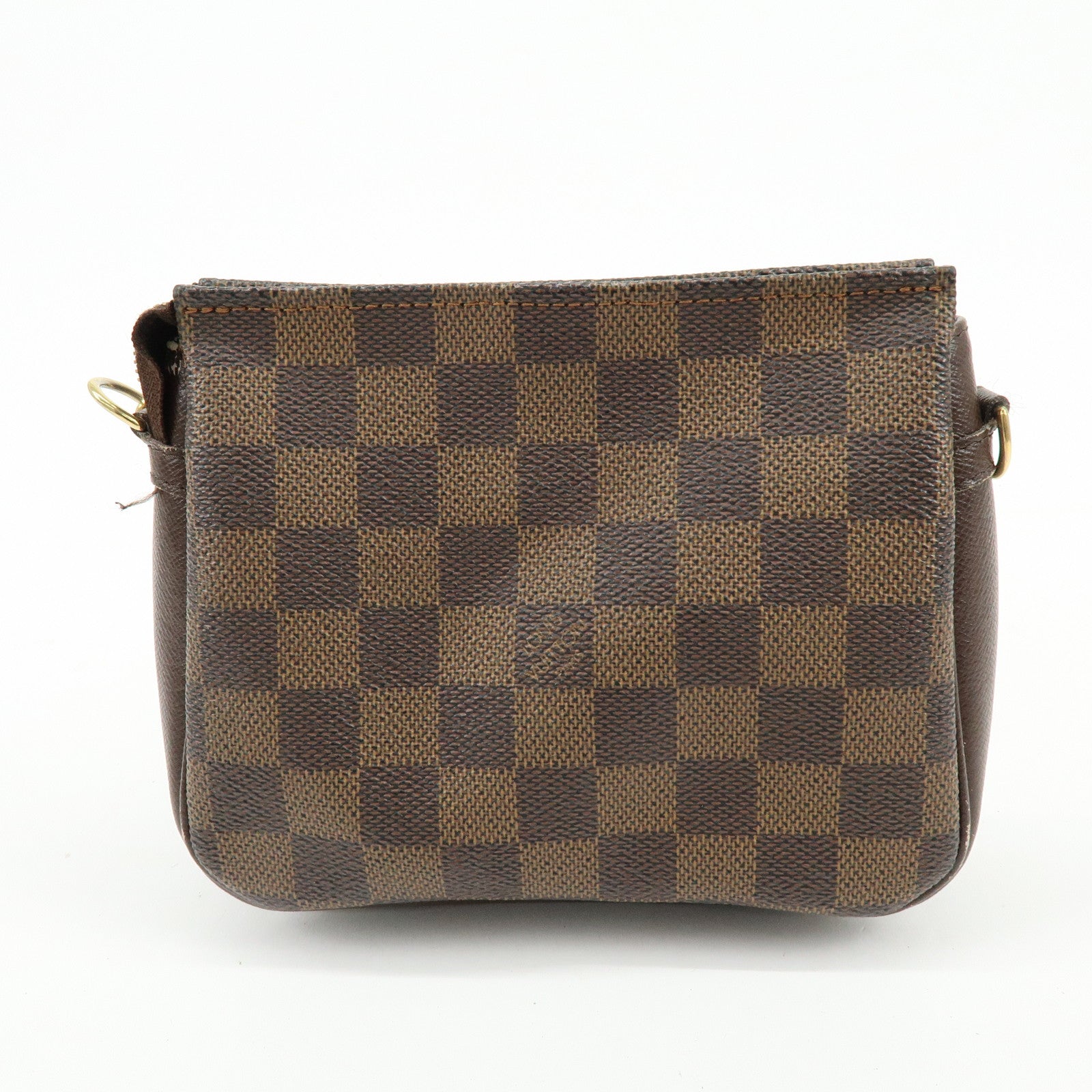 Louis Vuitton Damier Trousse Makeup Accessory Pouch Brown N51982 Lot
