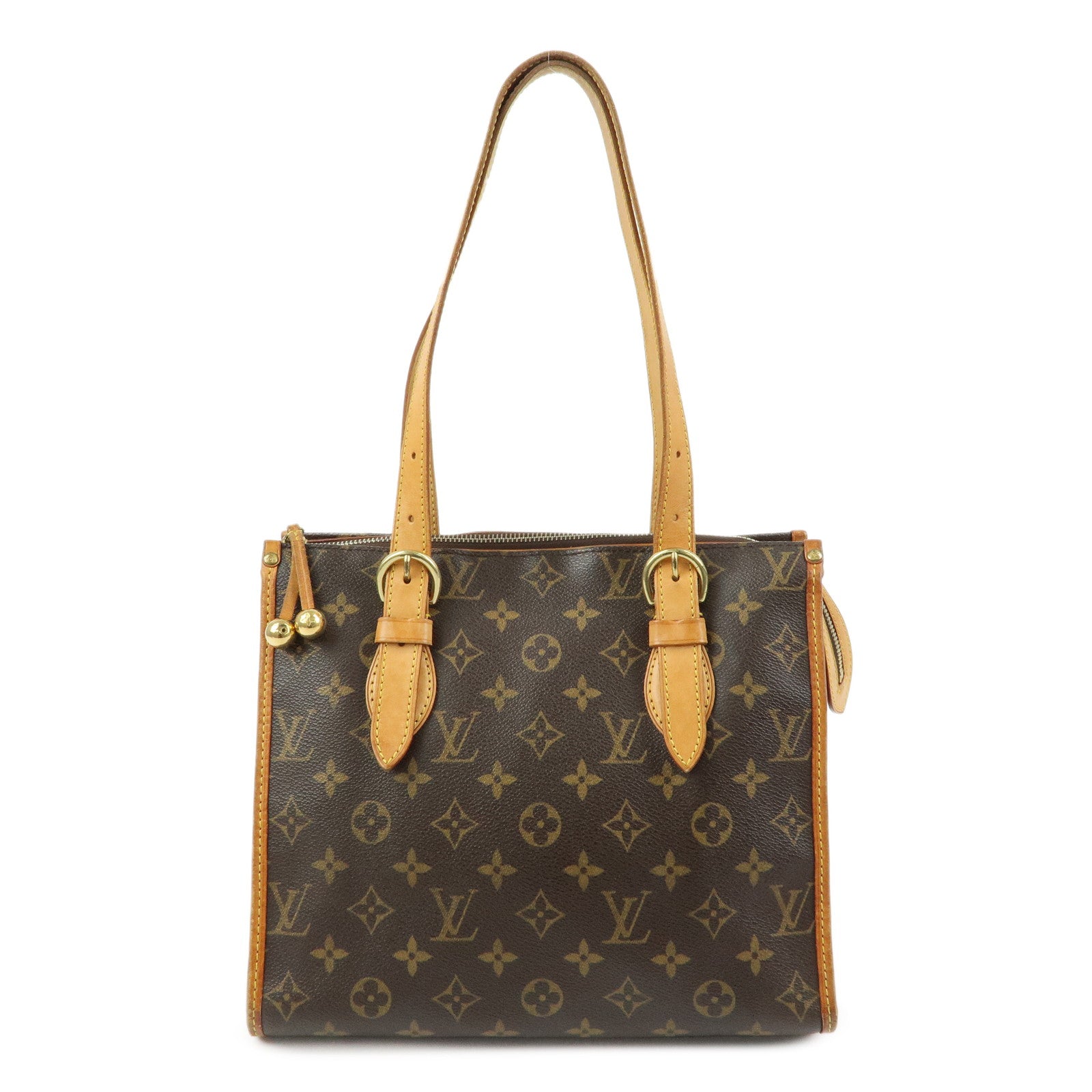 Louis Vuitton Monogram Popincourt Haut Shoulder Bag Brown M40007
