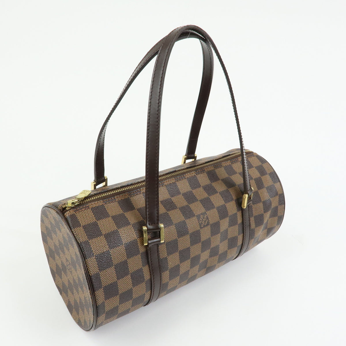 Louis Vuitton Damier Ebene Papillon 30 Hand Bag Brown N51303