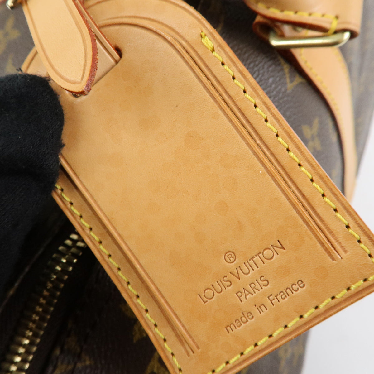 Louis Vuitton Monogram Keep All 50 Boston Bag Brown M41426