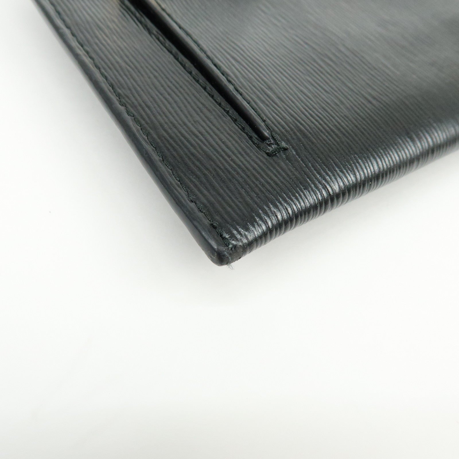 PRADA Saffiano Leather Flap Long Wallet Purse Black 1MF175