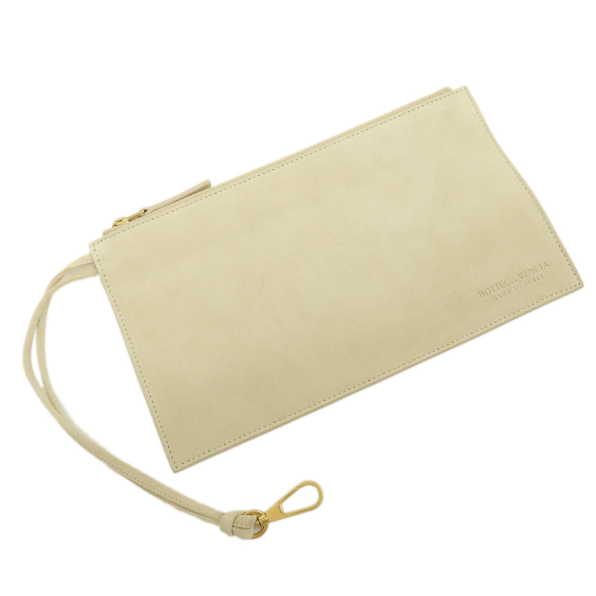 BOTTEGA VENETA Intorceciatto Arco Shearling Leather Hand Tote Bag Beige