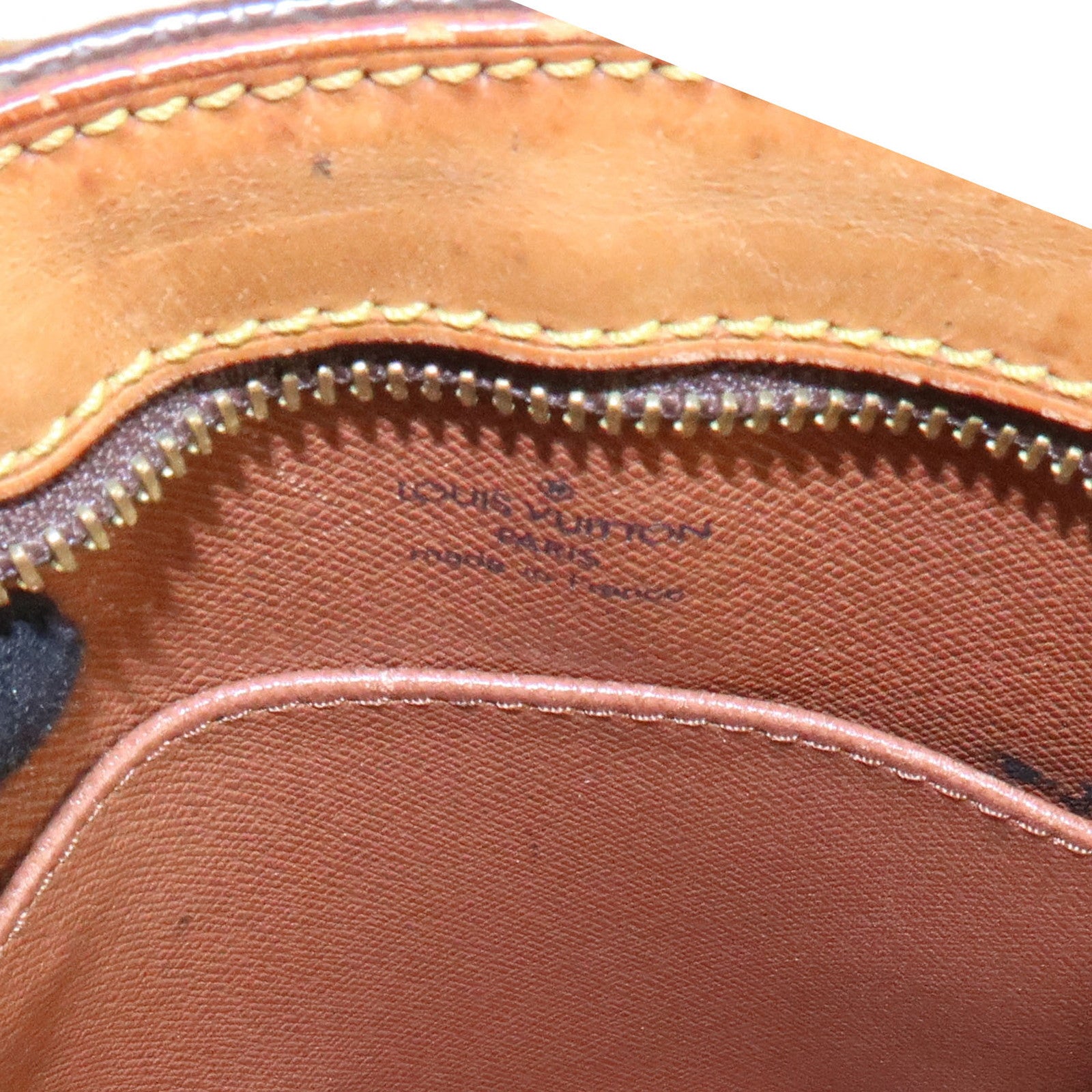 Louis Vuitton Monogram Drouot Crossbody Shoulder Bag Brown M51290