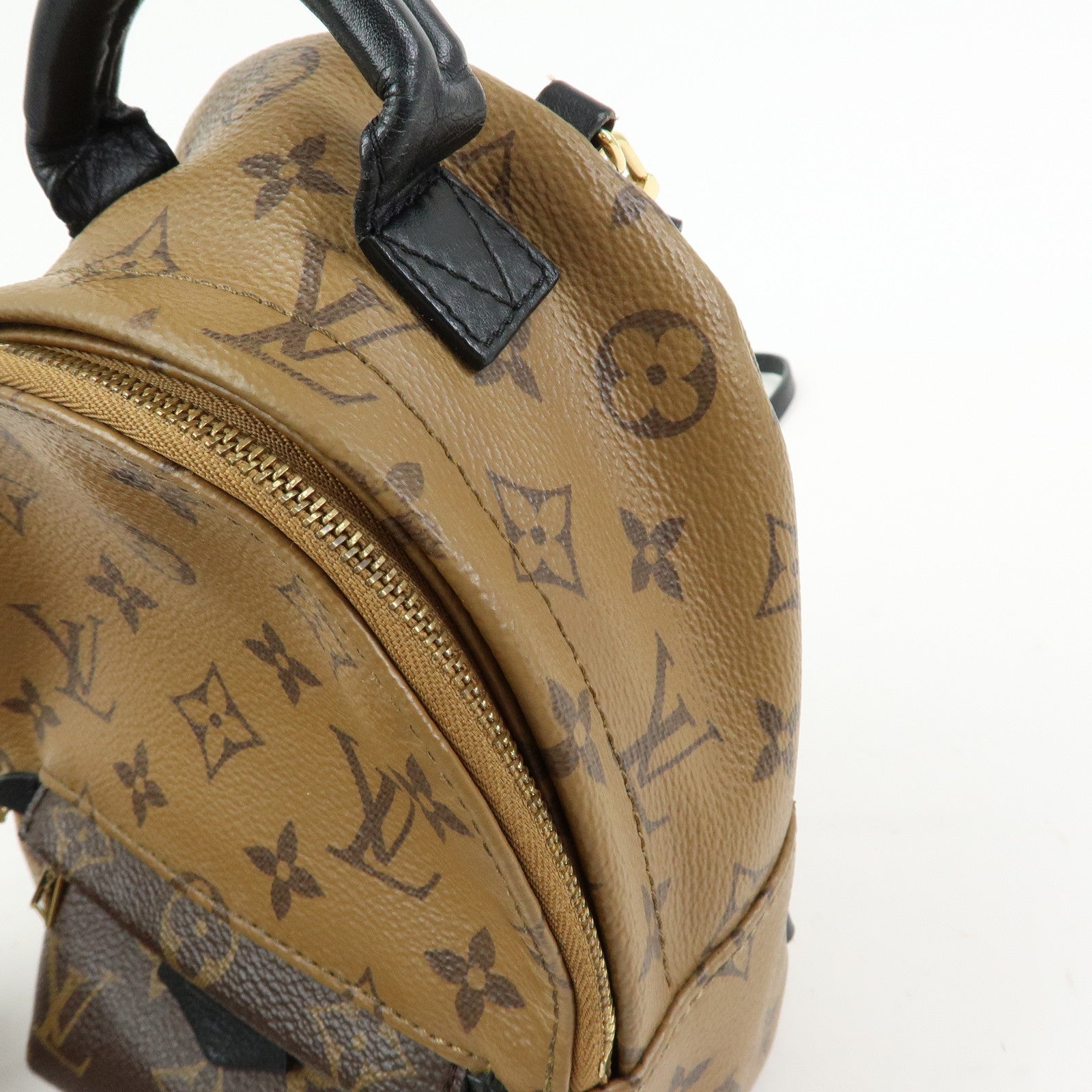 Louis Vuitton Monogram Reverse Palm Springs Backpack Mini M42411