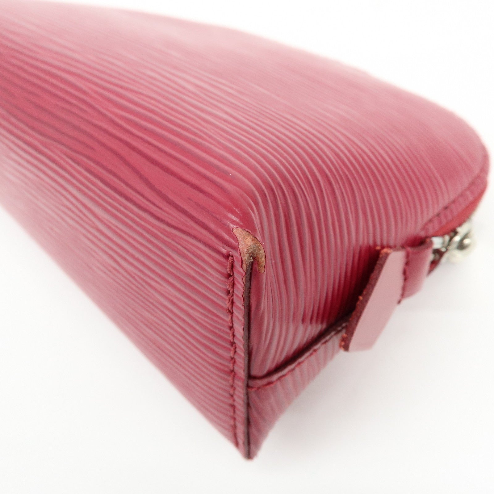 Louis Vuitton Epi Pochette Cosmetic Pouch Fuchsia Pink M40641