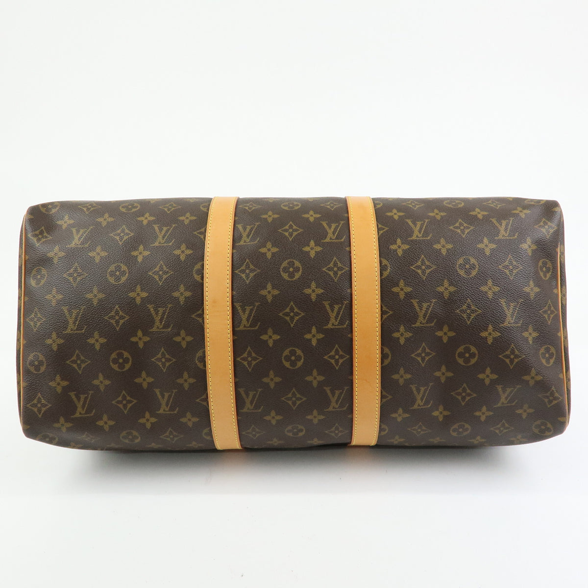 Louis Vuitton Monogram Keep All 50 Boston Bag Brown M41426