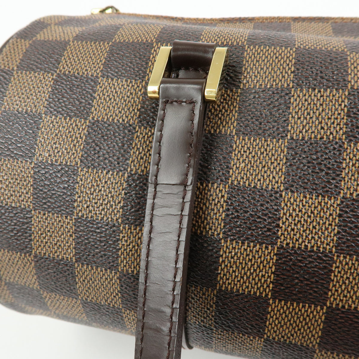 Louis Vuitton Damier Ebene Papillon 30 Hand Bag Brown N51303