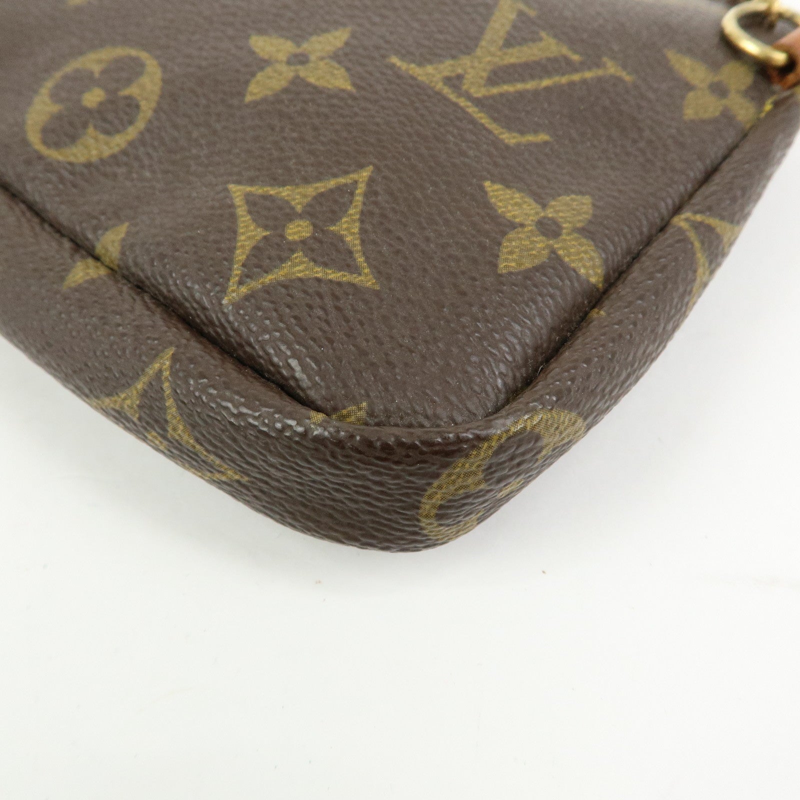 Louis Vuitton Monogram Canvas Mini Pouch For Sac Shopping GM Brown
