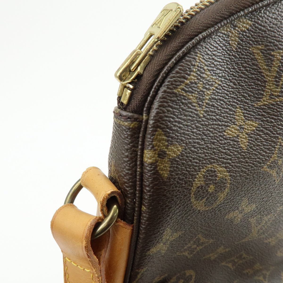 Louis Vuitton Monogram Balade Canvas Leather Shoulder Bag Brown M51112
