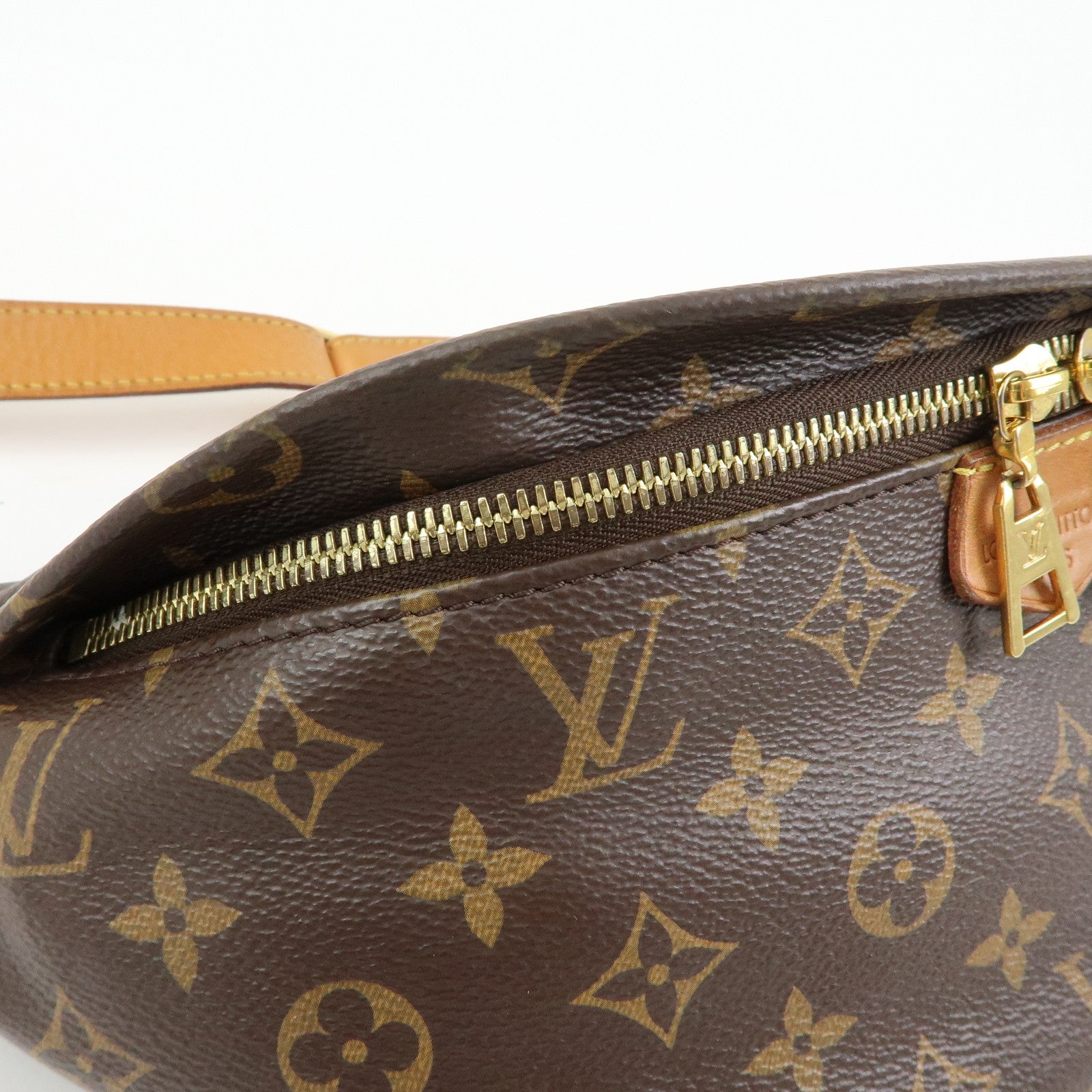 Louis Vuitton Monogram Bumbag Crossbody Shoulder Bag Brown M43644