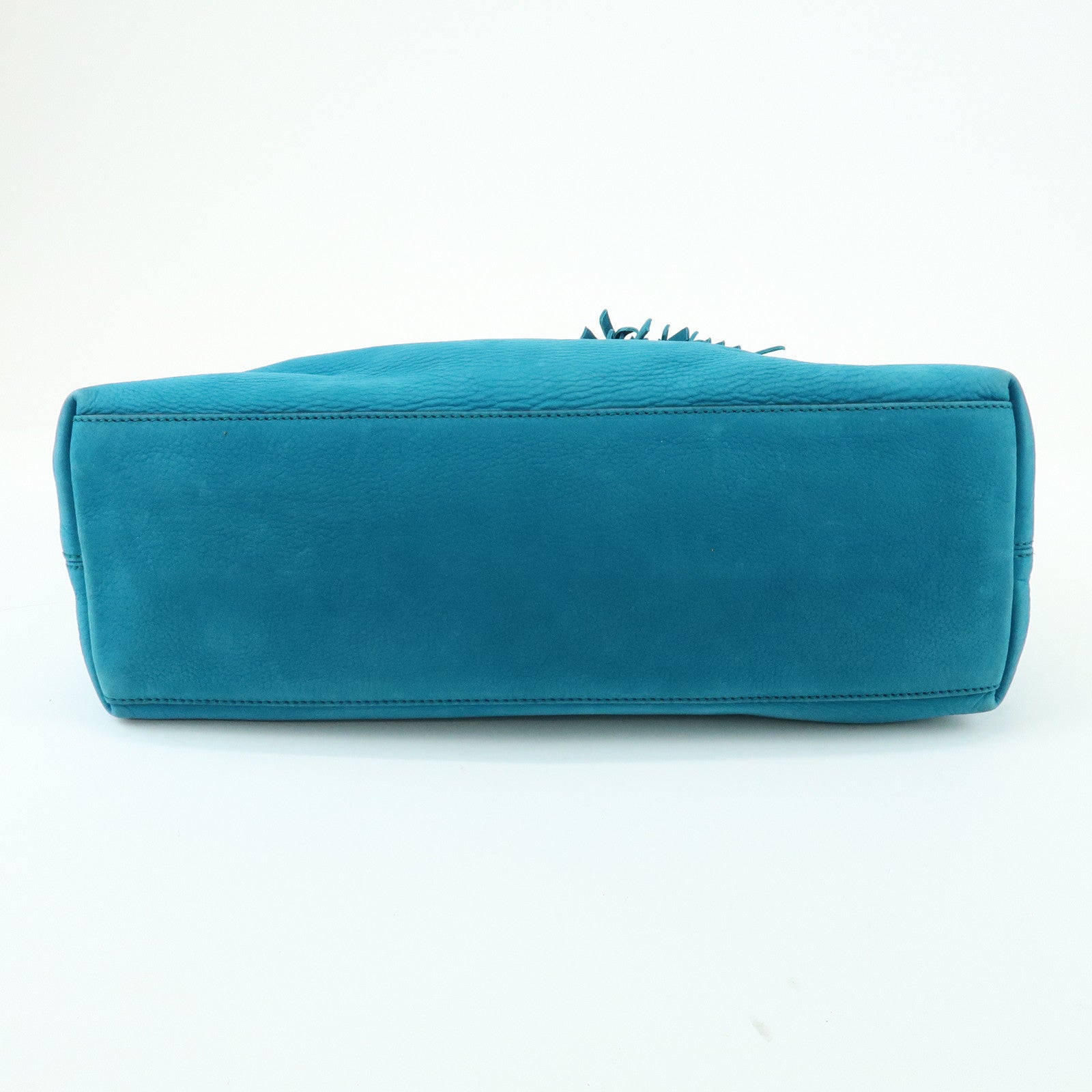 GUCCI SOHO Interlocking G Chain Shoulder Bag Blue 308982