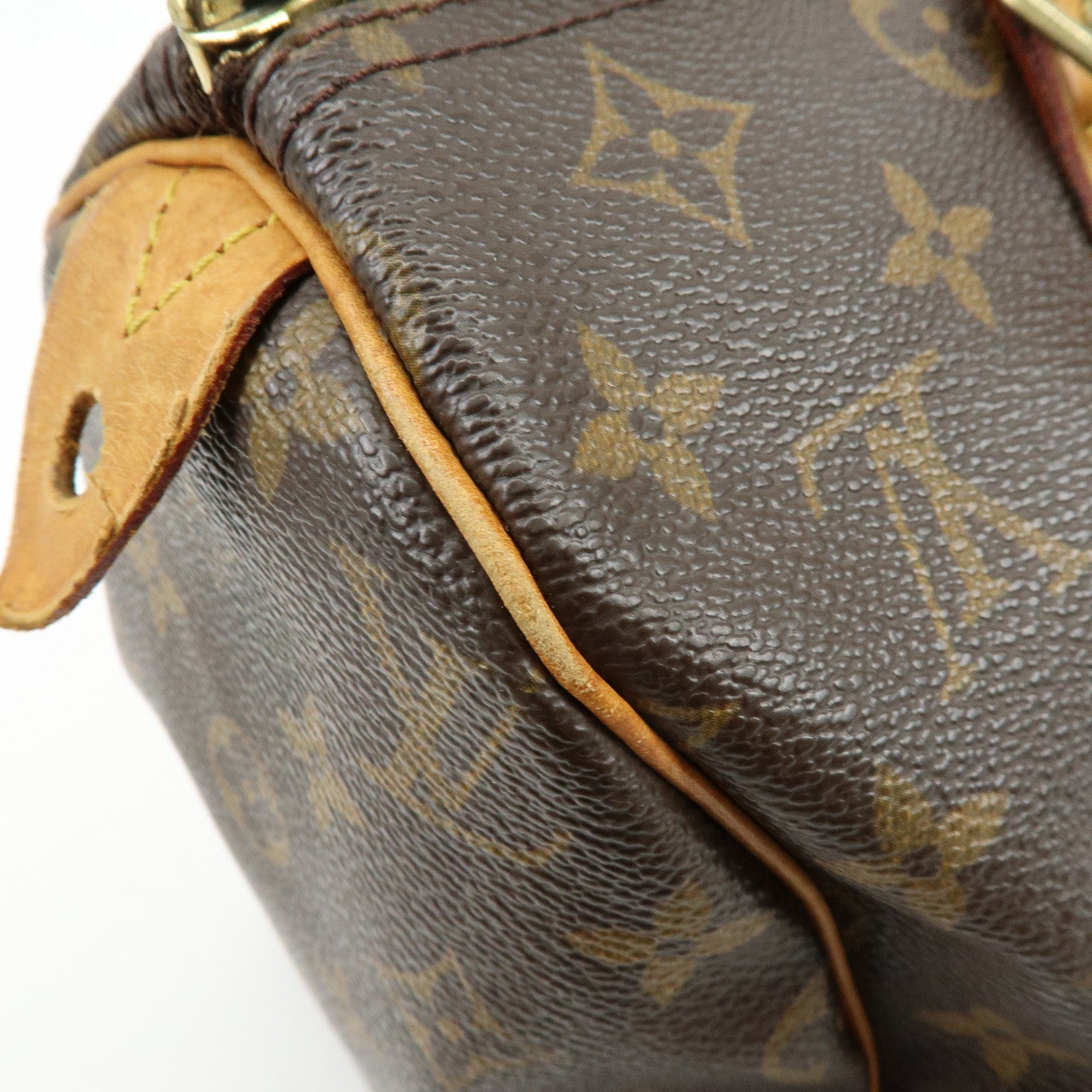 Louis Vuitton Monogram Speedy 30 Boston Bag Hand Bag Brown M41526