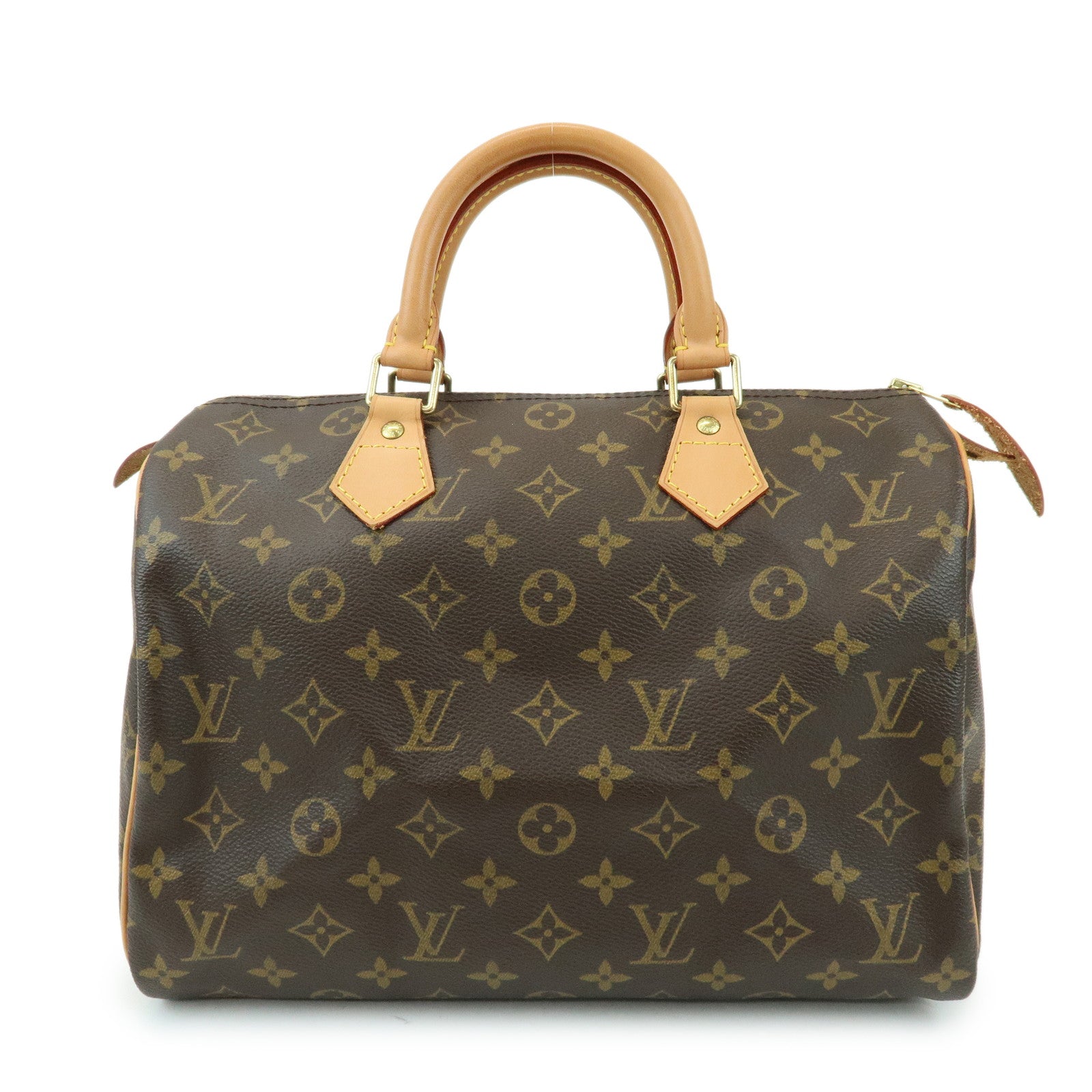Louis Vuitton Monogram Speedy 30 Boston Bag Hand Bag Brown M41526
