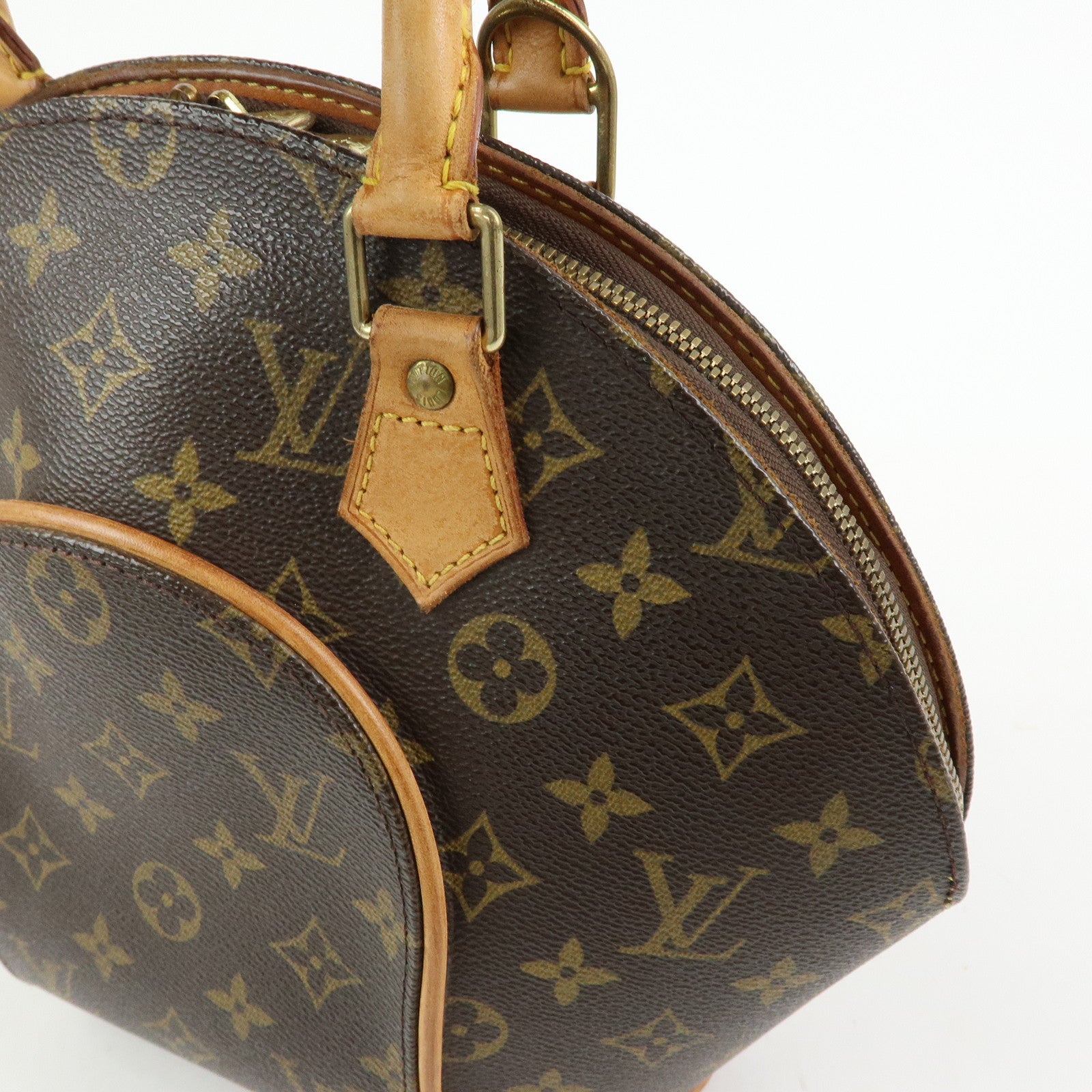 Louis Vuitton Monogram Canvas Ellipse PM Hand Bag Brown M51127