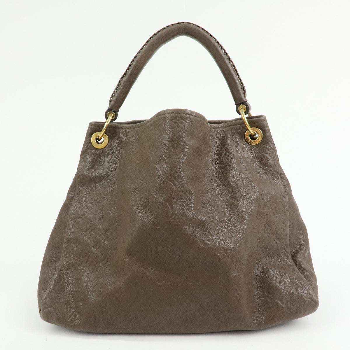 Louis Vuitton Monogram Empreinte Artsy MM Hand Bag Terre M94171