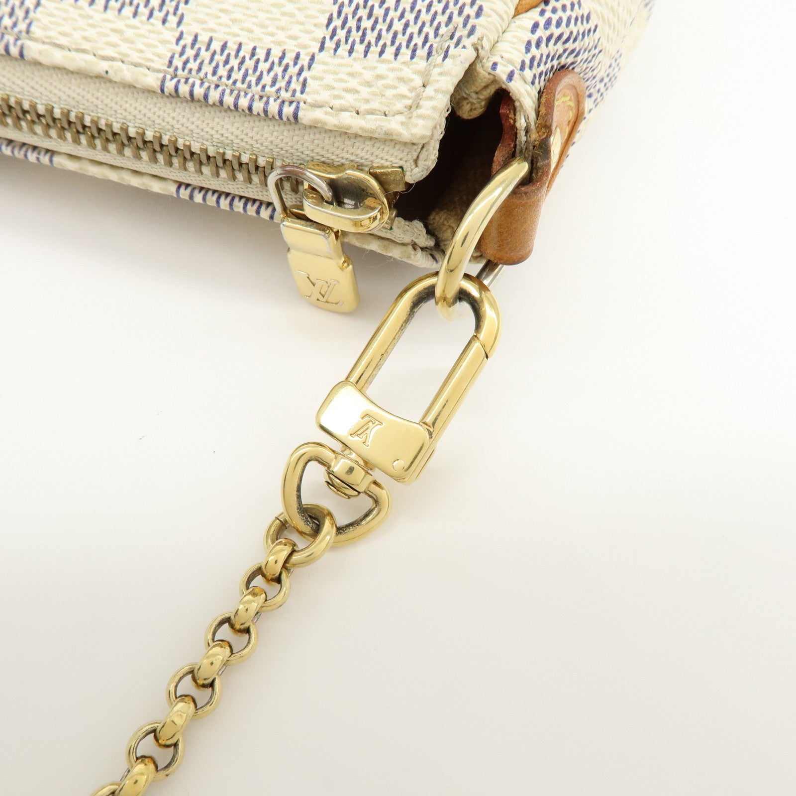 Louis Vuitton Damier Azur Eva 2 Way Bag Shoulder Bag N55214