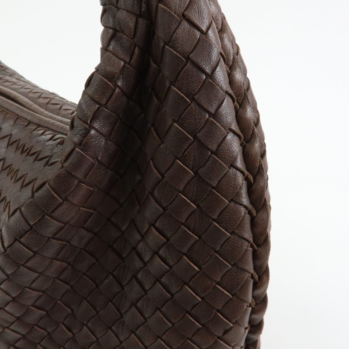 BOTTEGA VENETA Hobo Intrecciato Leather Shoulder Bag Hand Bag 115654