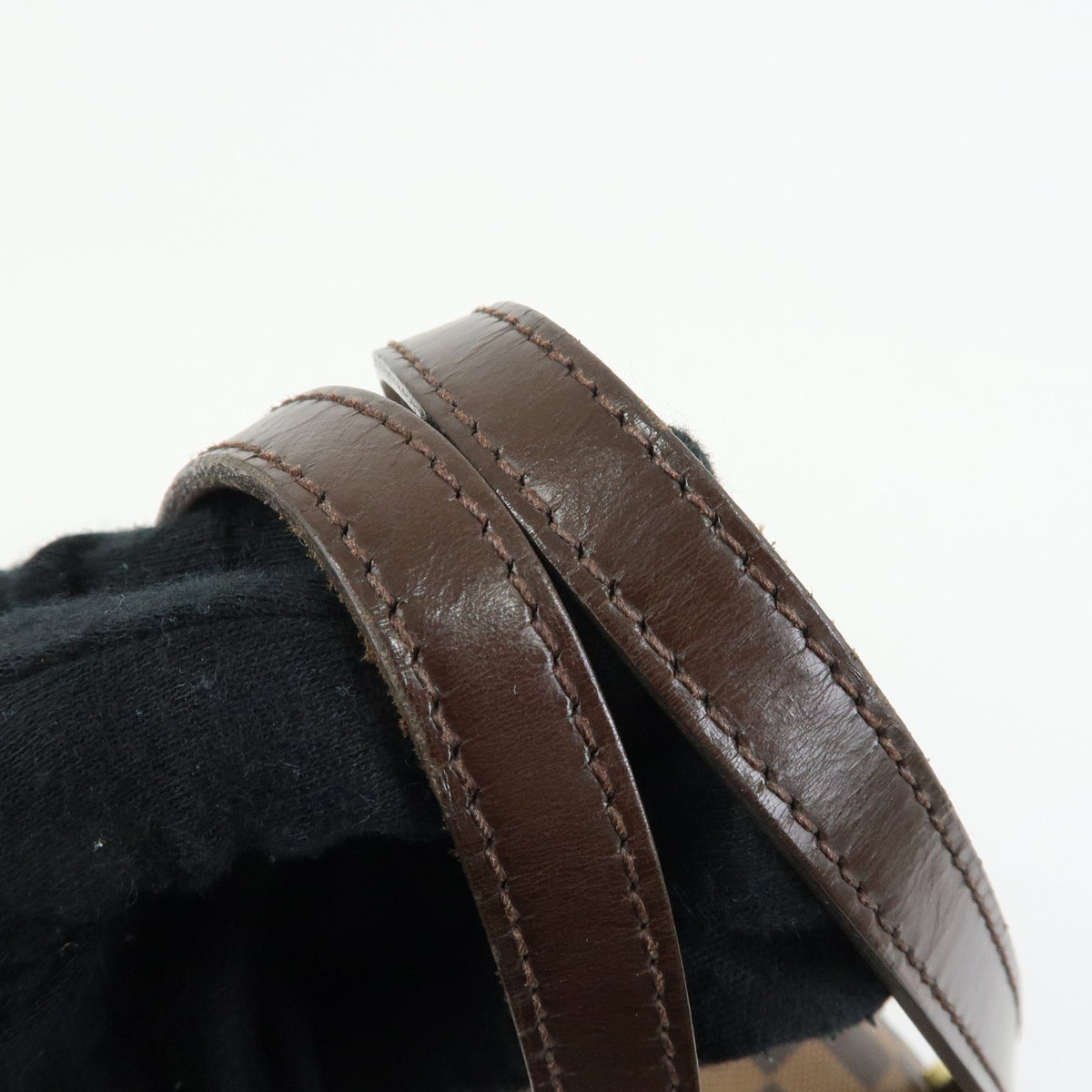 Louis Vuitton Damier Ebene Papillon 30 Hand Bag Brown N51303