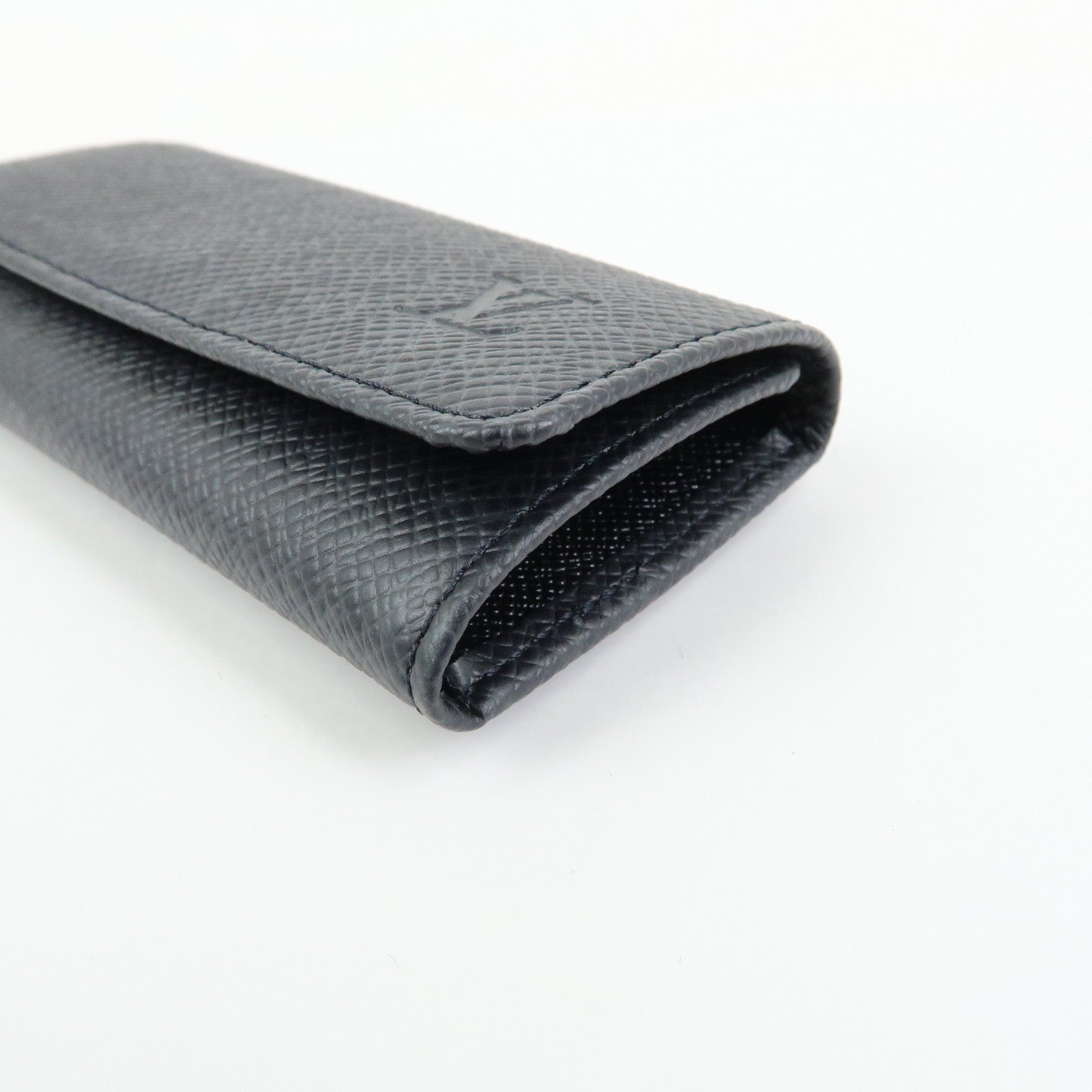 Louis Vuitton Taiga Leather Multicles 4 Key Case Ardoise M30522