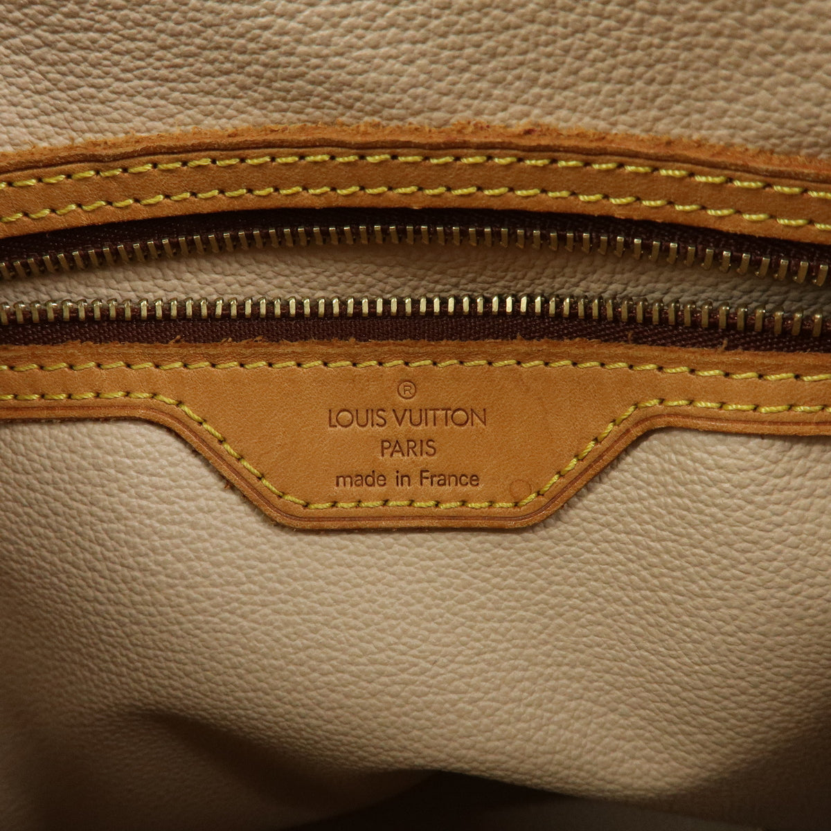 Louis Vuitton Monogram Canvas Bucket PM Hand Bag Brown M42238