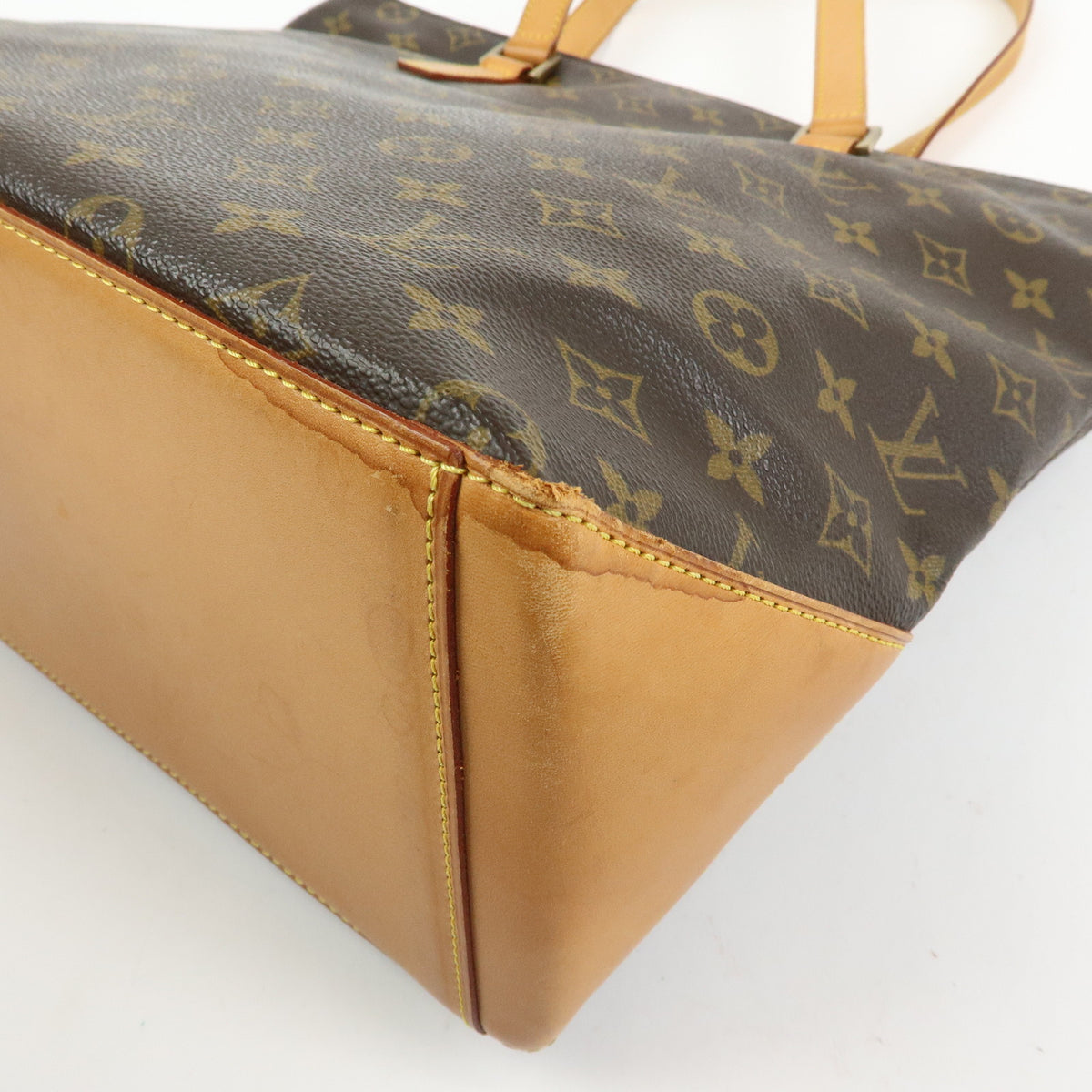 Louis Vuitton Monogram Cabas Mezzo Tote Bag Shoulder Bag M51151