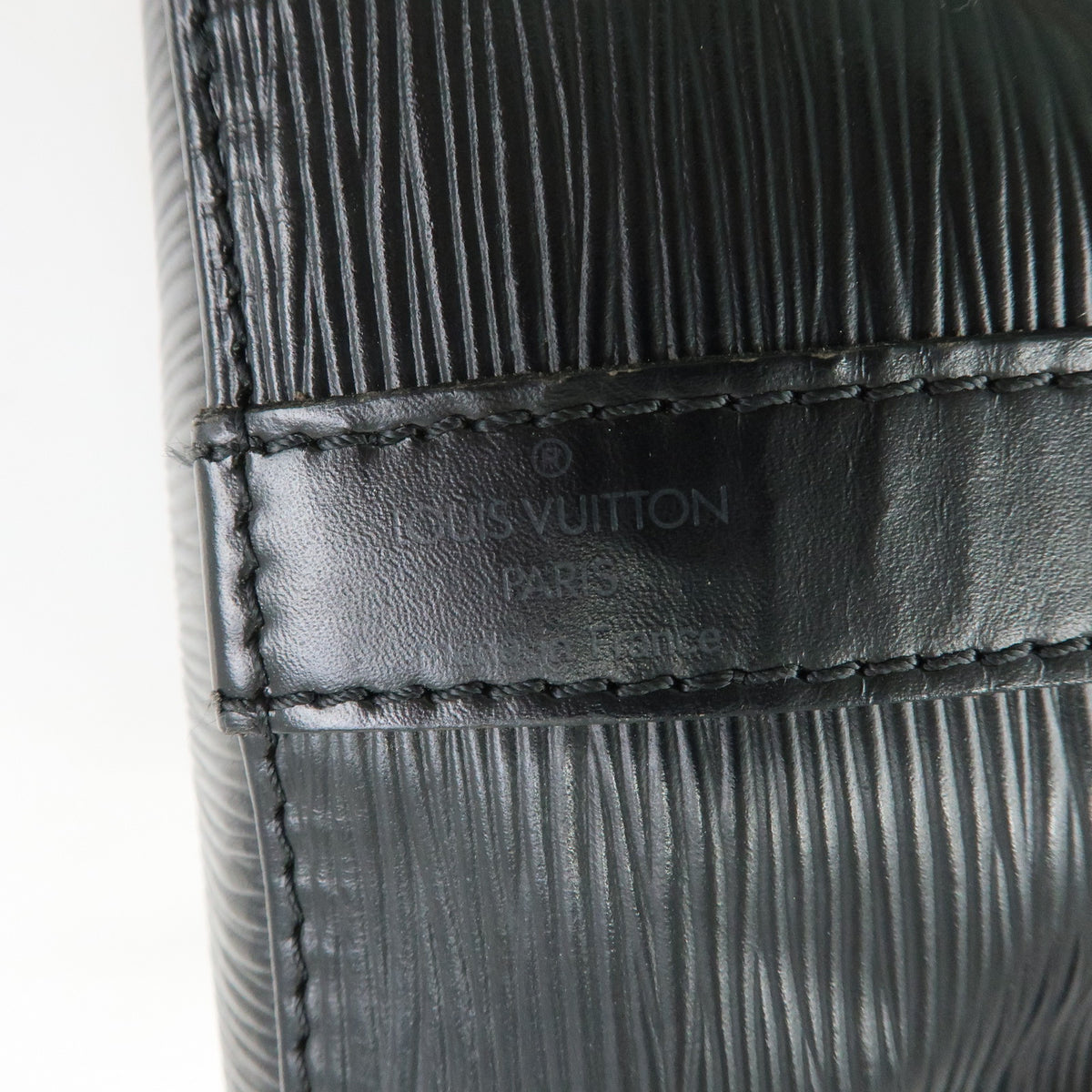 Louis Vuitton Epi Leather Petit Noe Shoulder Bag Noir Black M59012