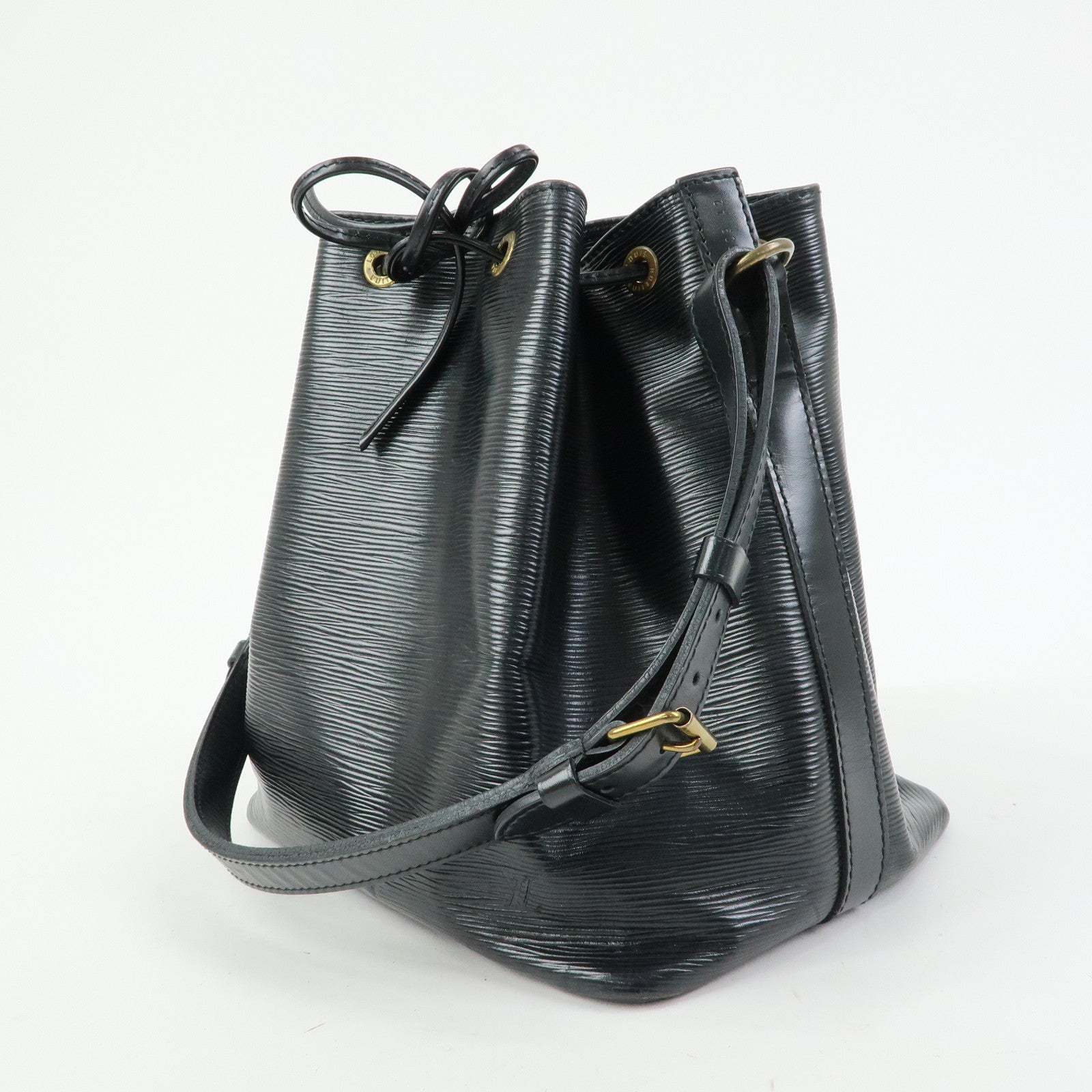 Louis Vuitton Epi Leather Petit Noe Shoulder Bag Noir Black M59012