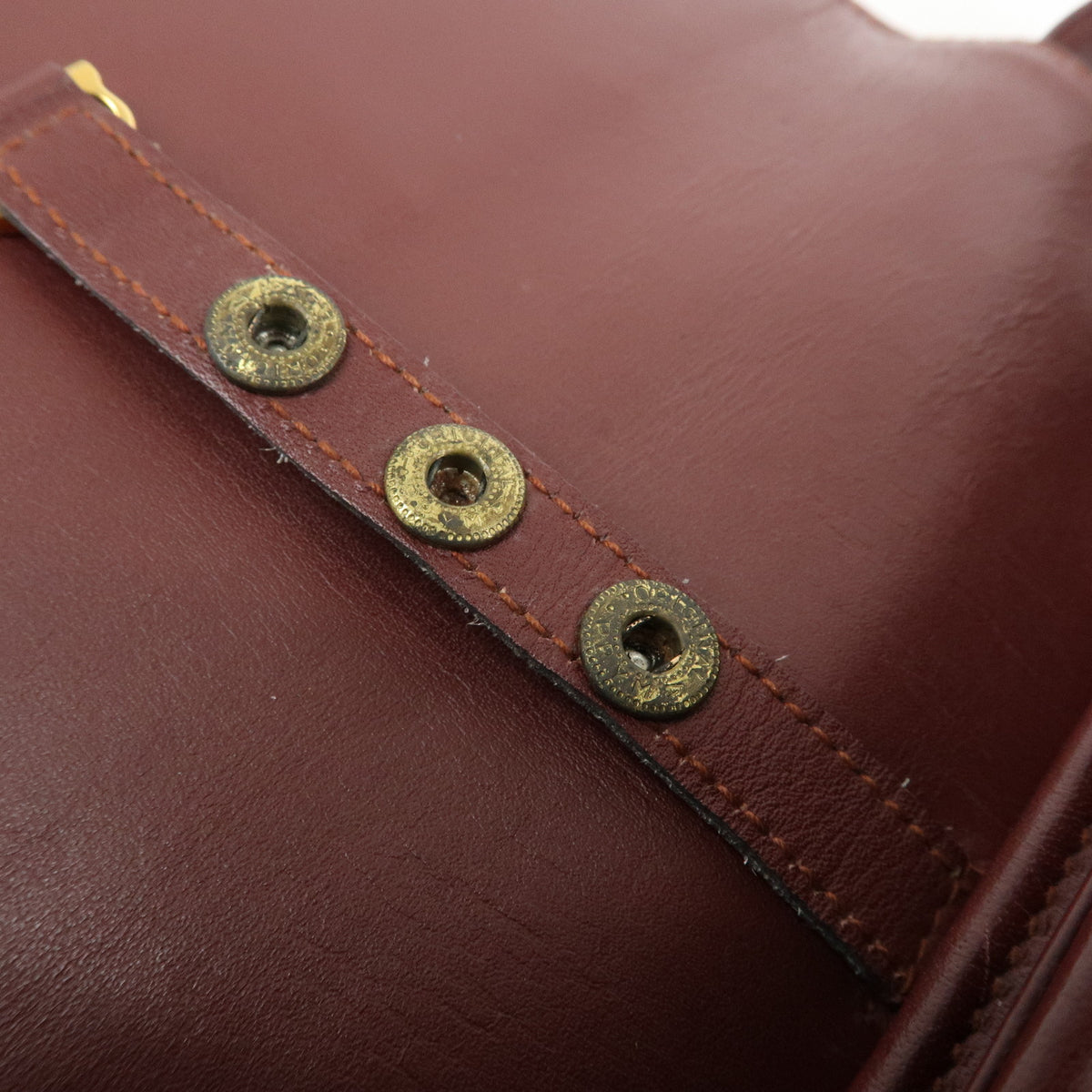 Cartier Must de Cartier Leather Shoulder Bag Crossbody Bag Bordeaux