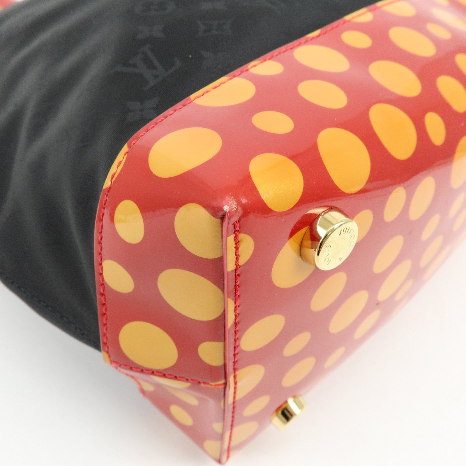 Louis Vuitton Yayoi Kusama Vernis Infinity Dot Lockit MM ToteBag M40681