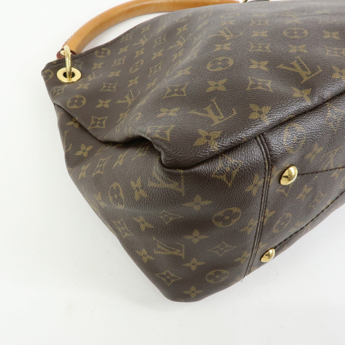 Louis Vuitton Monogram Artsy MM Shoulder Bag Brown M40249