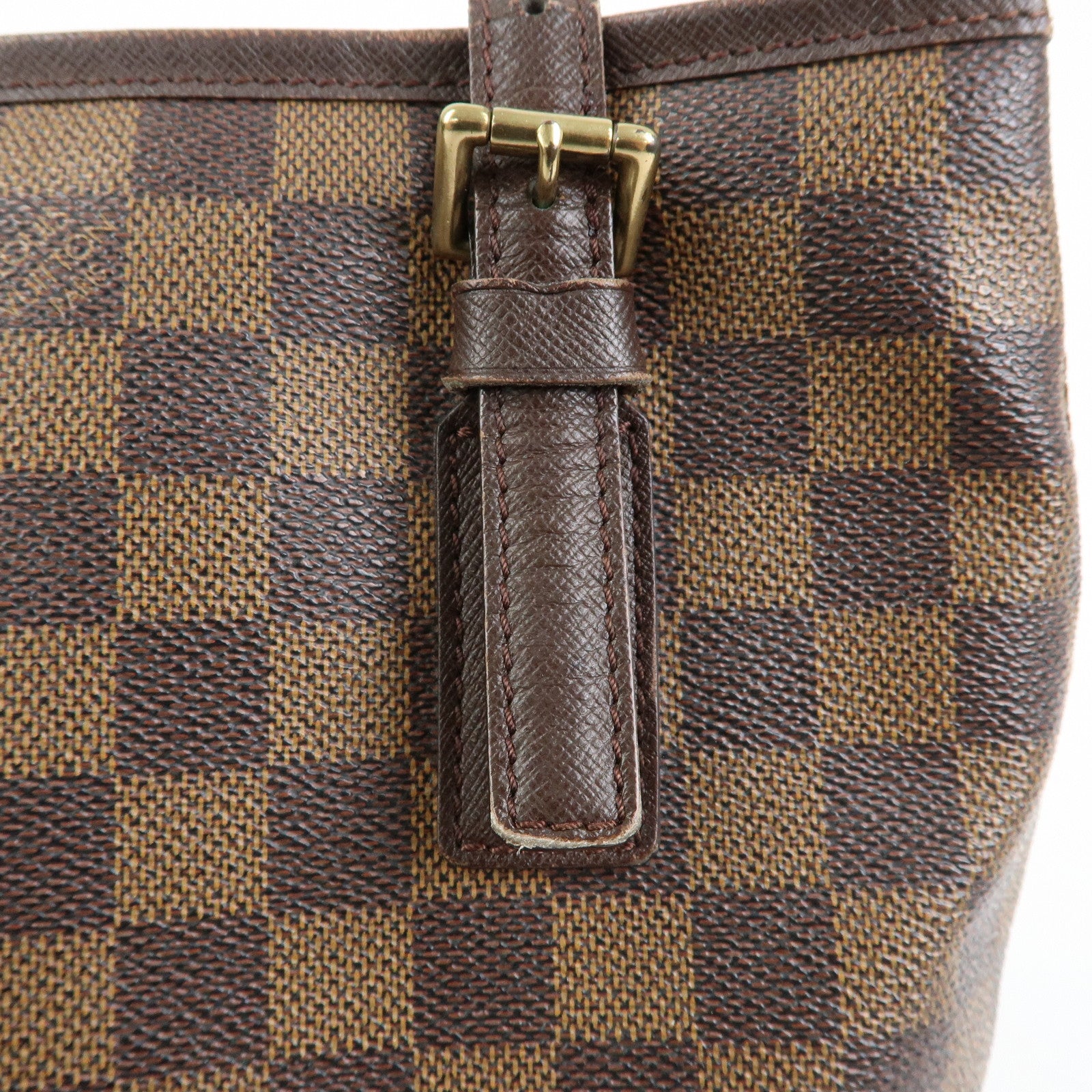 Louis Vuitton Damier Ebene Marais Tote Bag Hand Bag Brown N42240