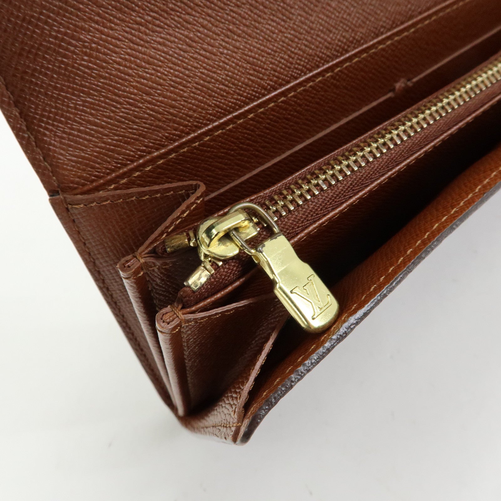 Louis Vuitton Monogram Porte Monnaie Credit Long Wallet M61726