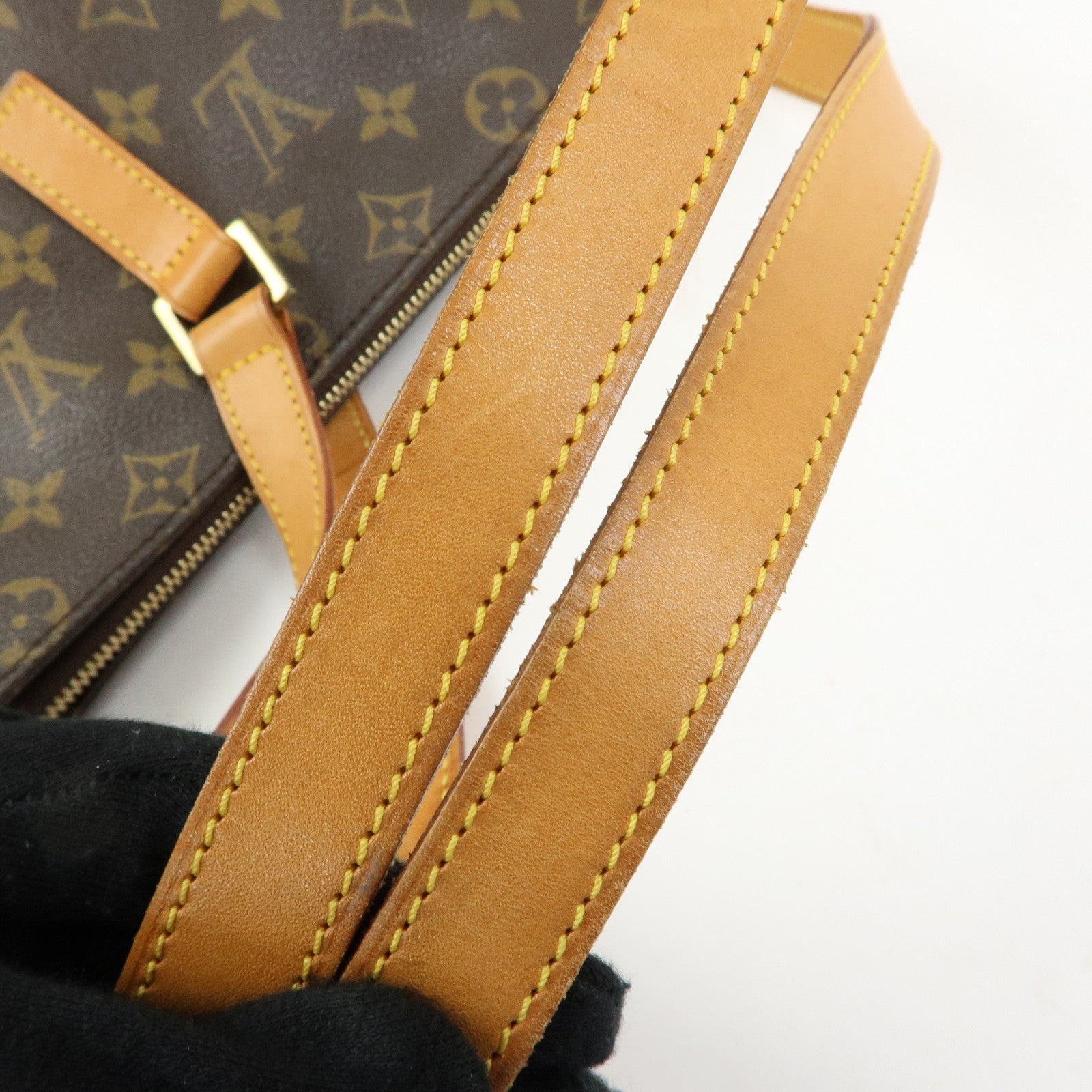 Louis Vuitton Monogram Cabas Mezzo Tote Bag Shoulder Bag M51151