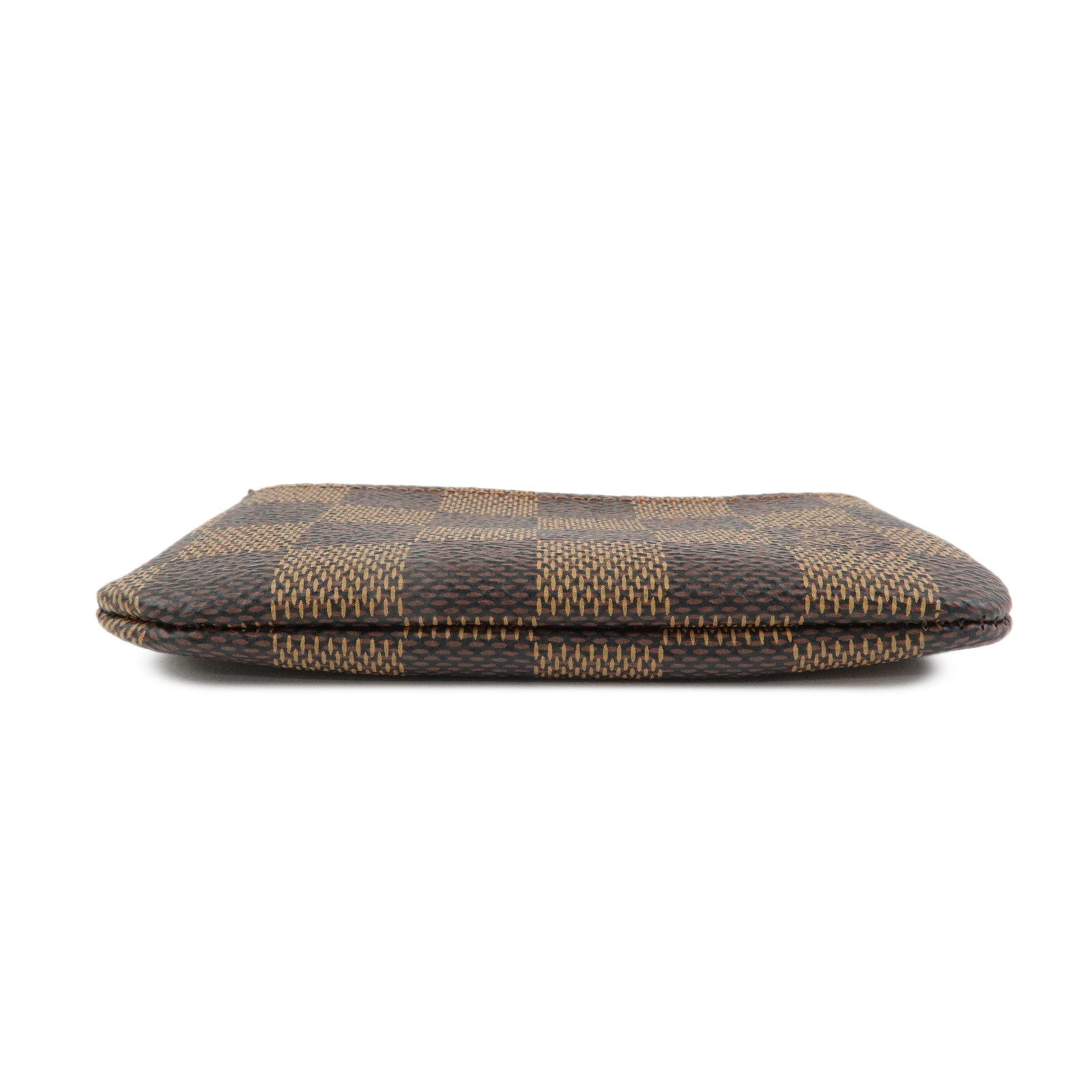 Louis Vuitton Damier Pochette Cles Coin Case Damier Ebene N62658