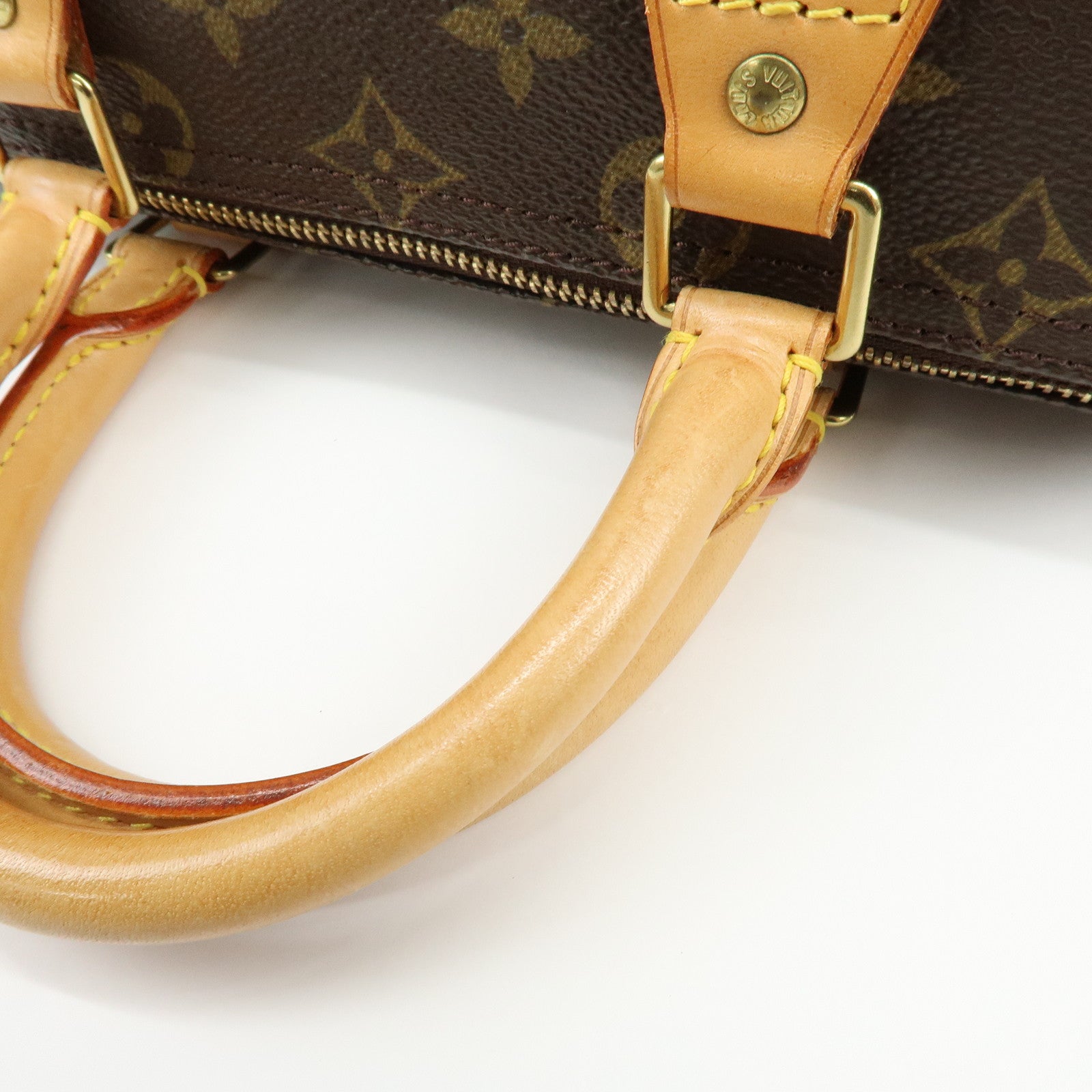 Louis Vuitton Monogram Speedy 25 Boston Bag Hand Bag Brown M41528