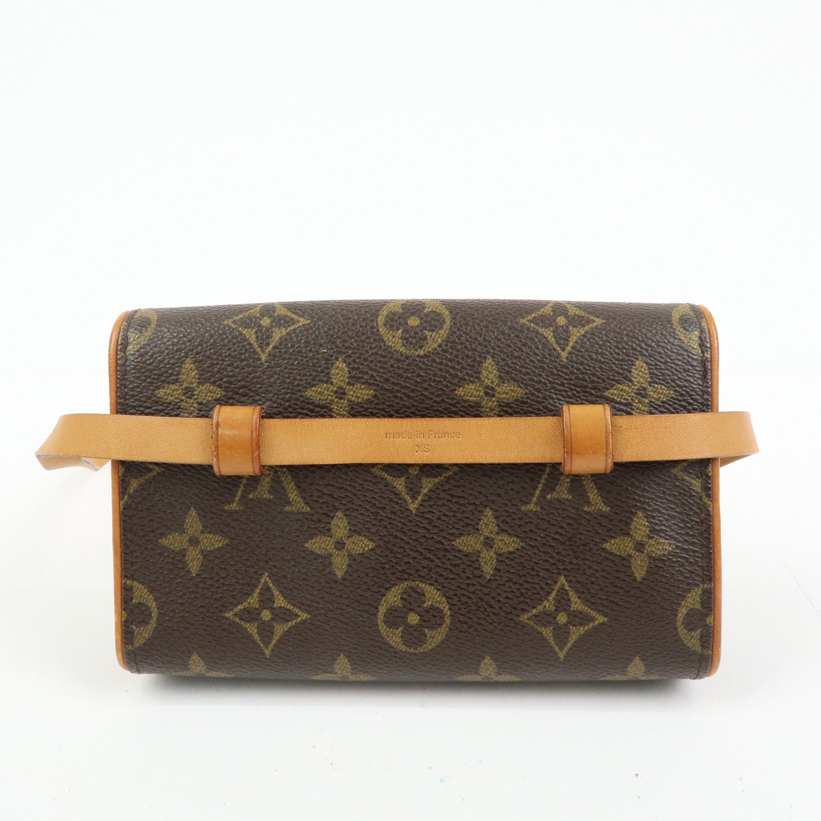 Louis Vuitton Monogram Pochette Florentine Waist Bag Belt XS M51855