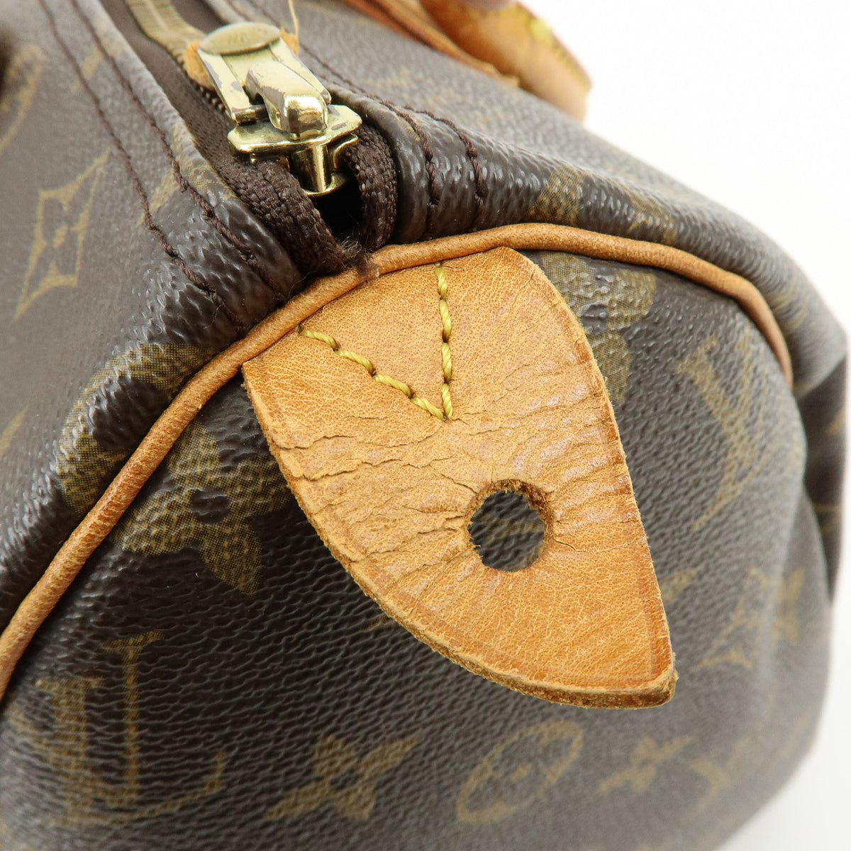 Louis Vuitton Monogram Speedy 30 Boston Bag Hand Bag Brown M41526