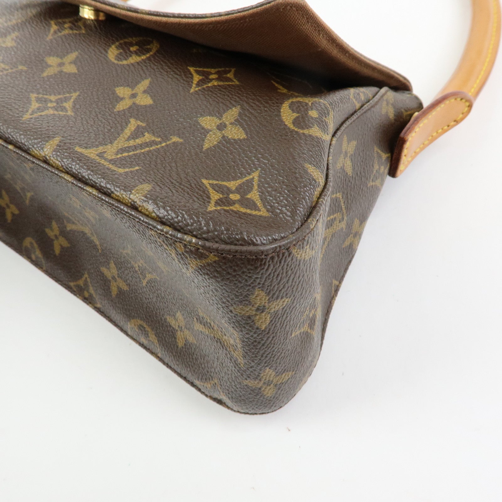 Louis Vuitton Monogram Mini Looping Shoulder Bag Brown M51147